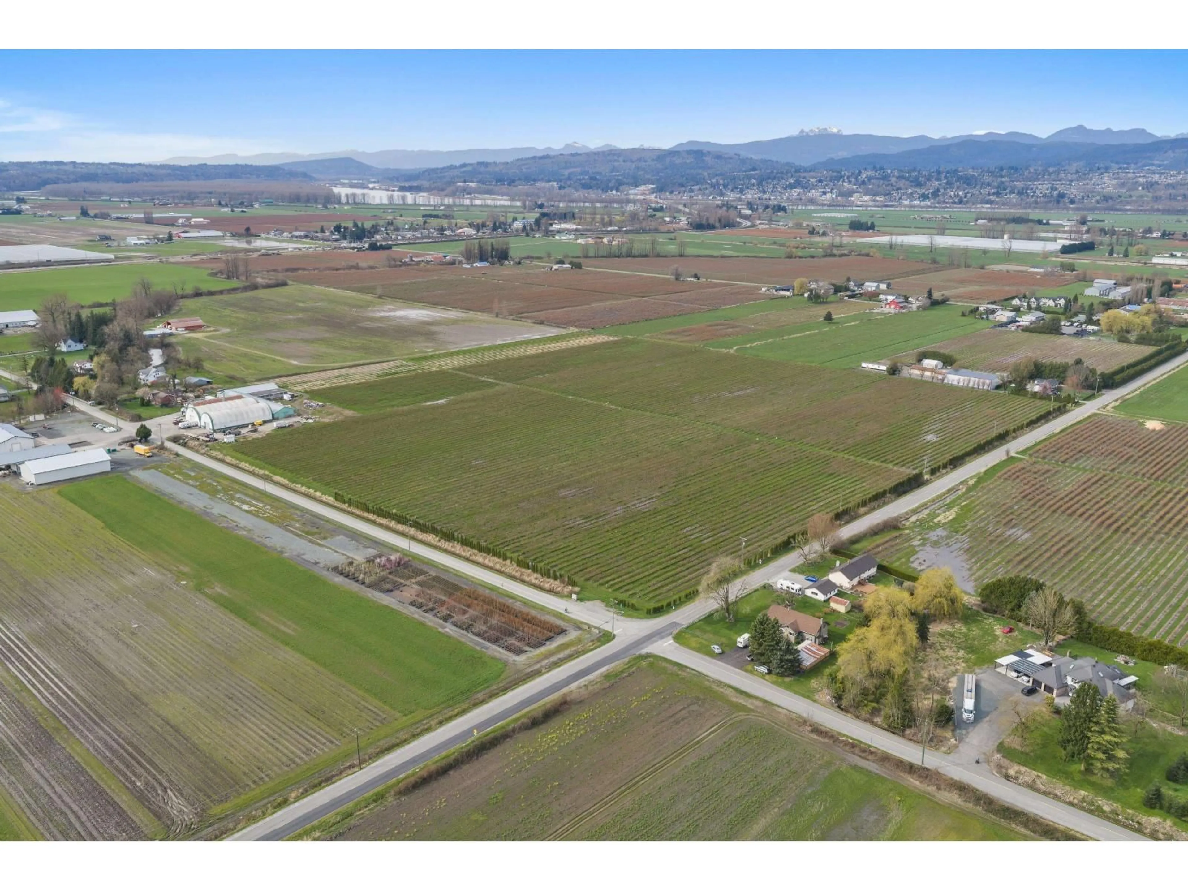 A pic from outside/outdoor area/front of a property/back of a property/a pic from drone, mountain view for 34211 HALLERT ROAD, Abbotsford British Columbia V3G1P9
