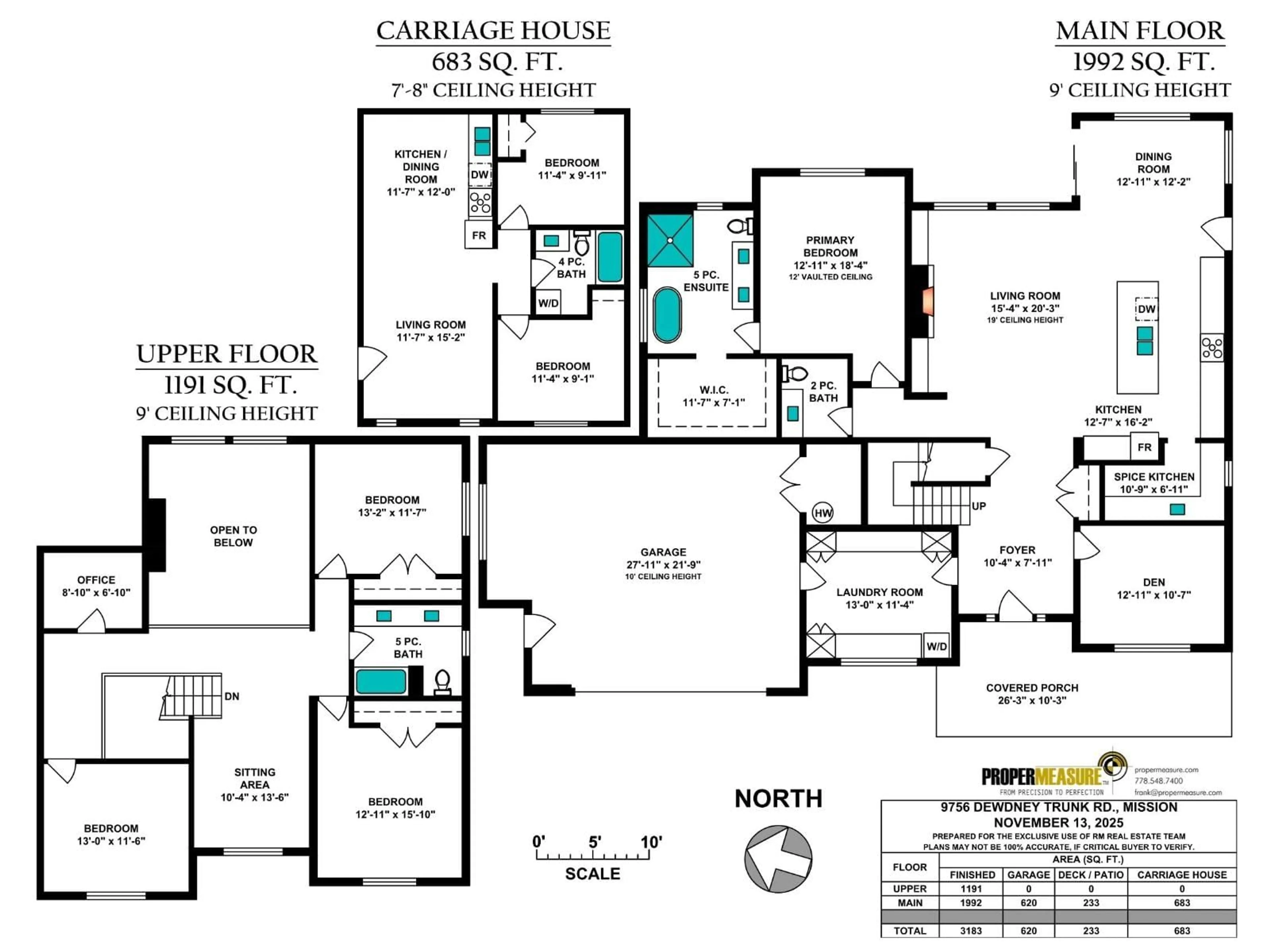 Floor plan for 9756 DEWDNEY TRUNK ROAD, Mission British Columbia V2V7G5
