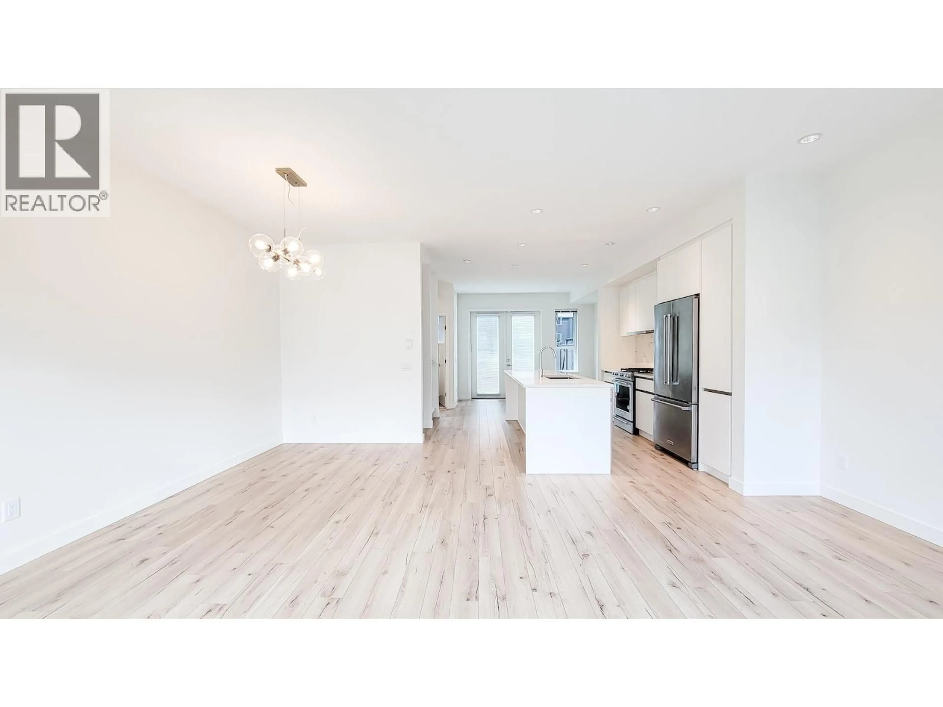 Open concept kitchen, wood/laminate floor for 31 - 1228 HUDSON STREET, Coquitlam British Columbia V3B0R3