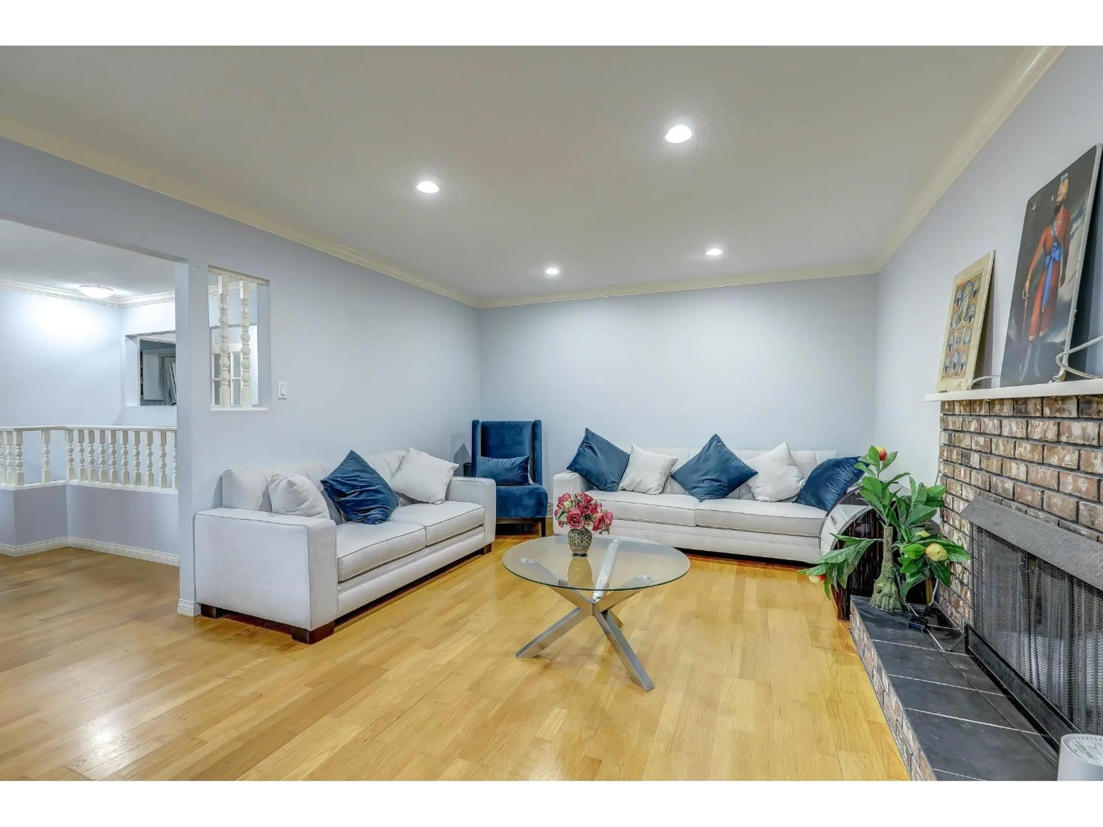 Living room with furniture, unknown for 7554 FILEY DRIVE, Delta British Columbia V4C6W4