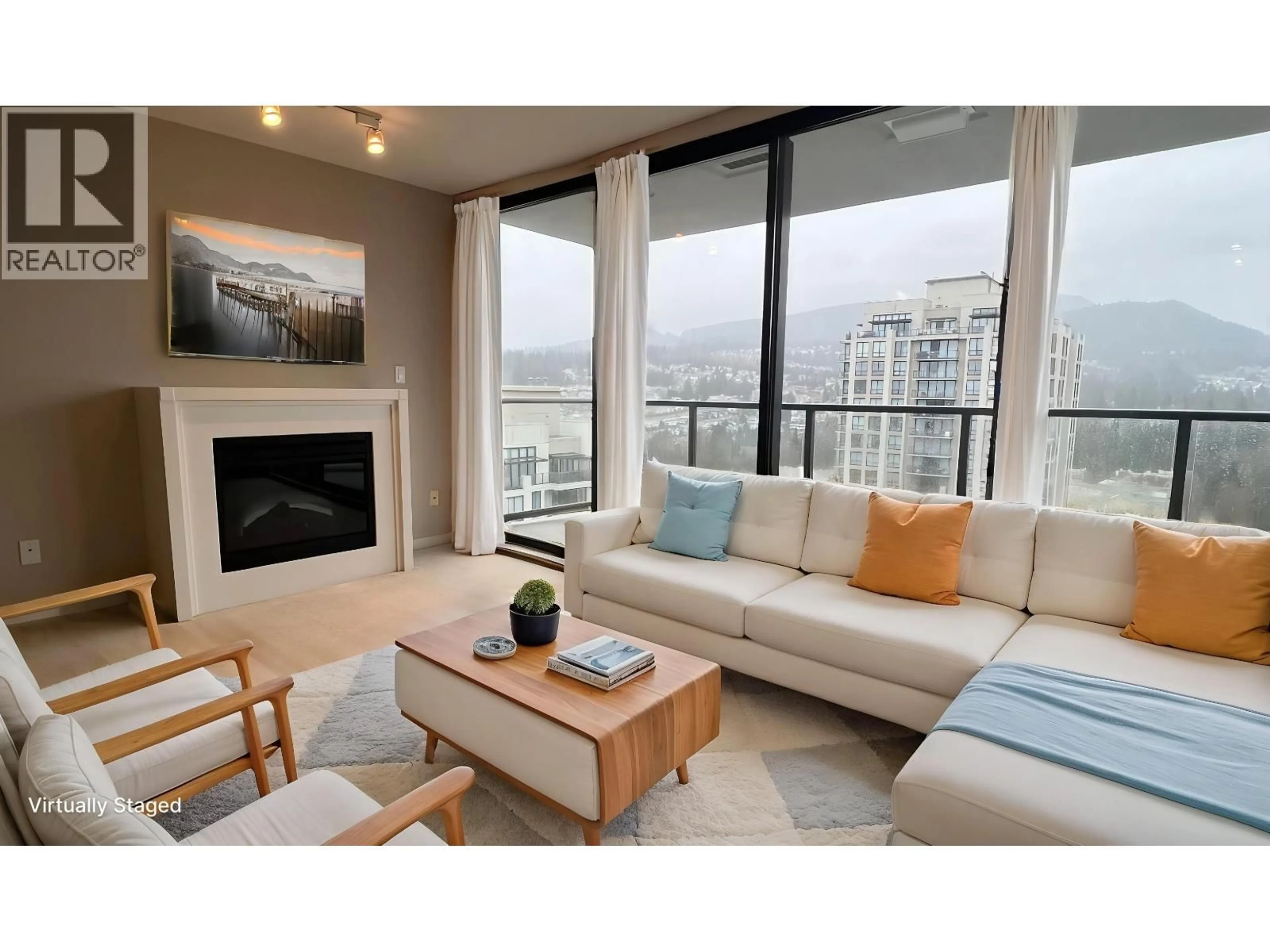 Living room with furniture, unknown for 2501 - 2979 GLEN DRIVE, Coquitlam British Columbia V3B0B2