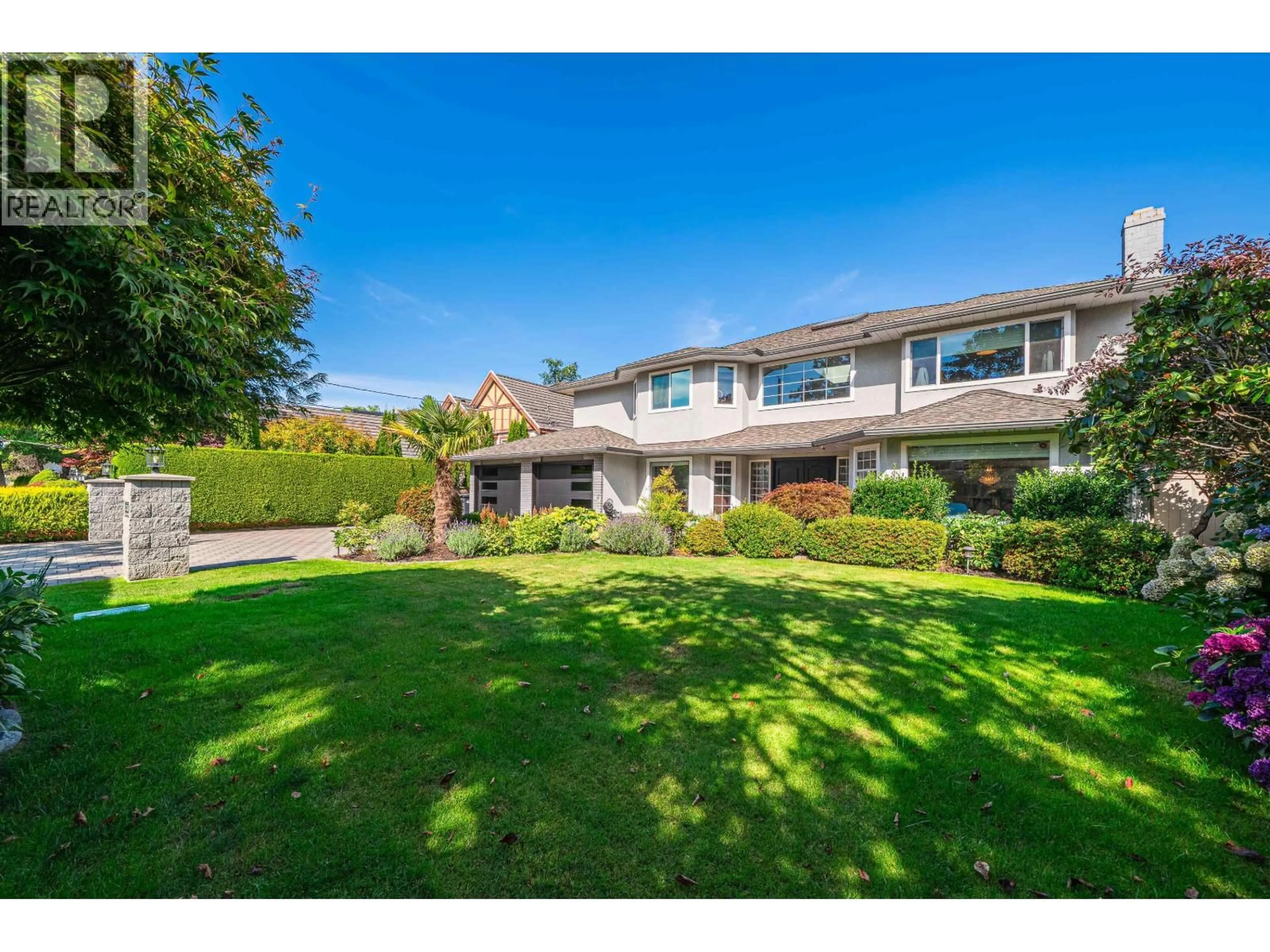 A pic from outside/outdoor area/front of a property/back of a property/a pic from drone, street for 8780 SCOTCHBROOK ROAD, Richmond British Columbia V6Y2M3