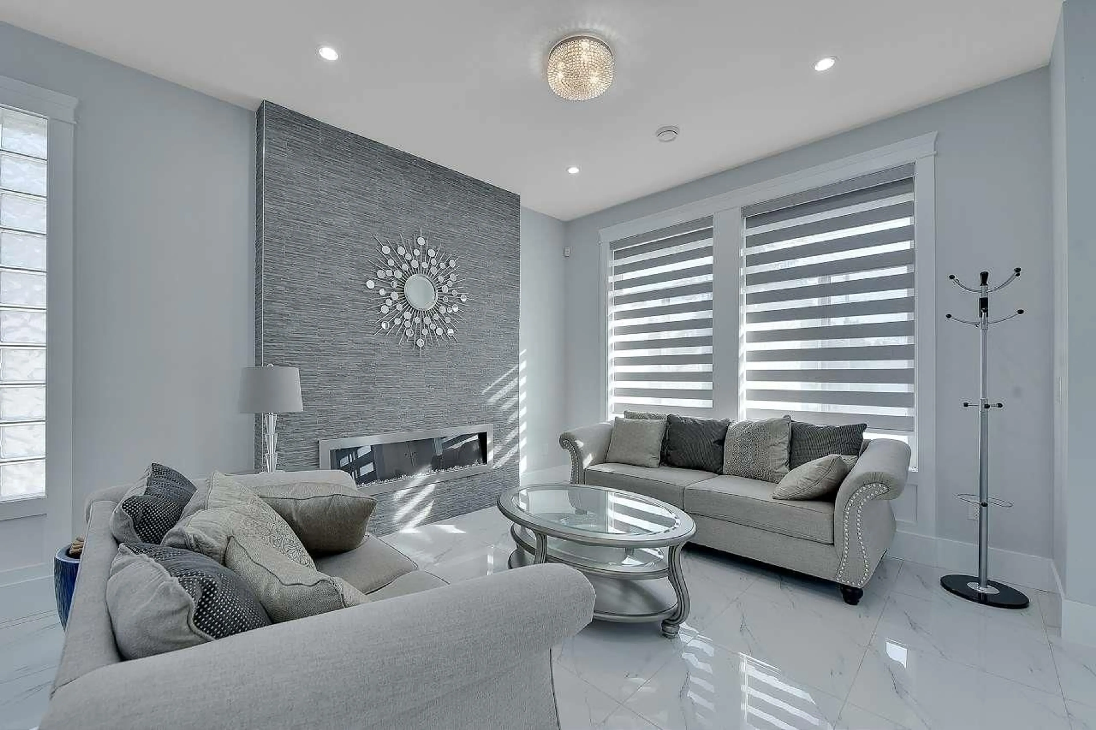 Living room with furniture, unknown for 16945 60 AVENUE, Surrey British Columbia V3S1T1