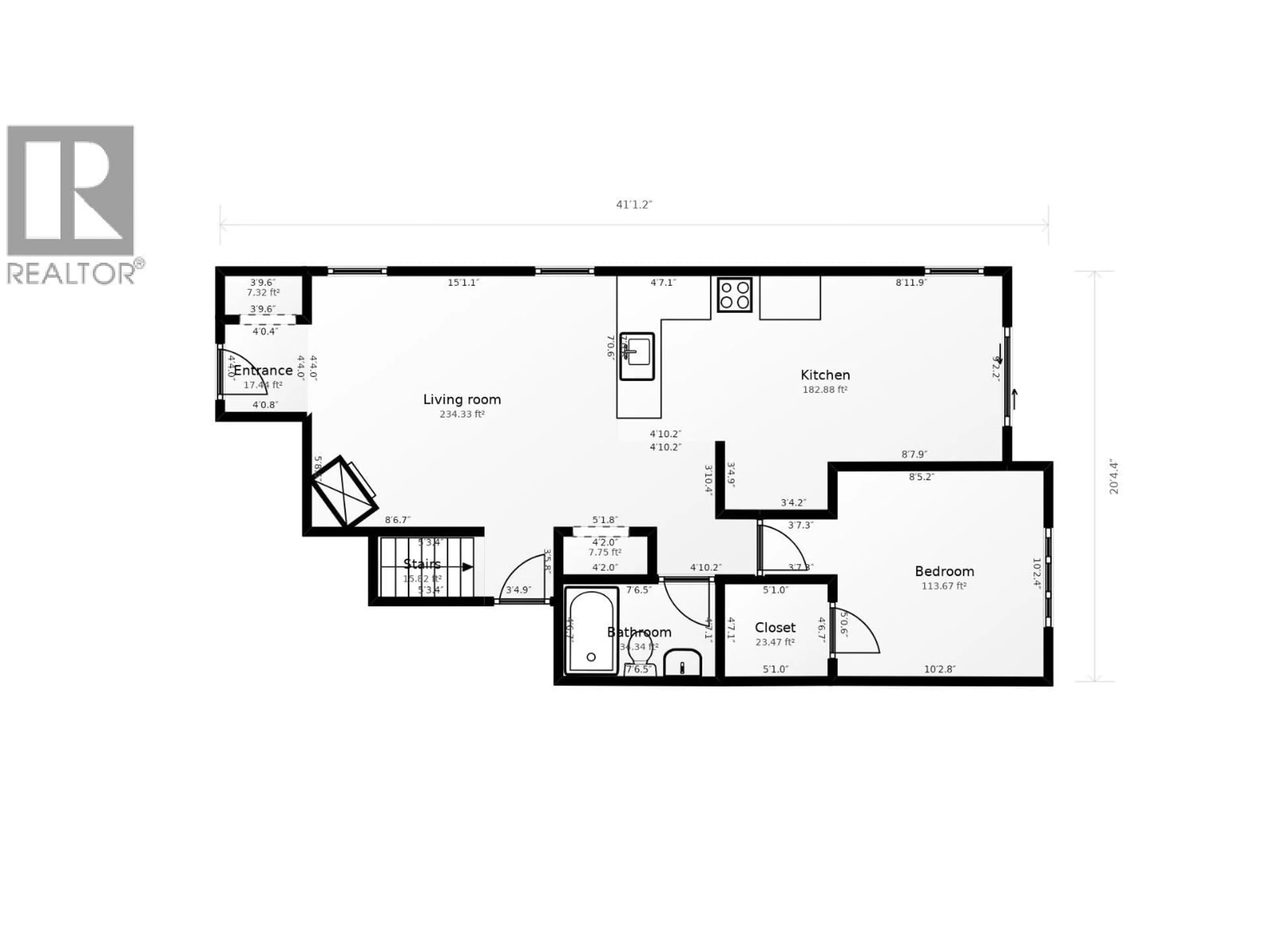 Floor plan for 10217 112 STREET, Fort St. John British Columbia V1J0M2