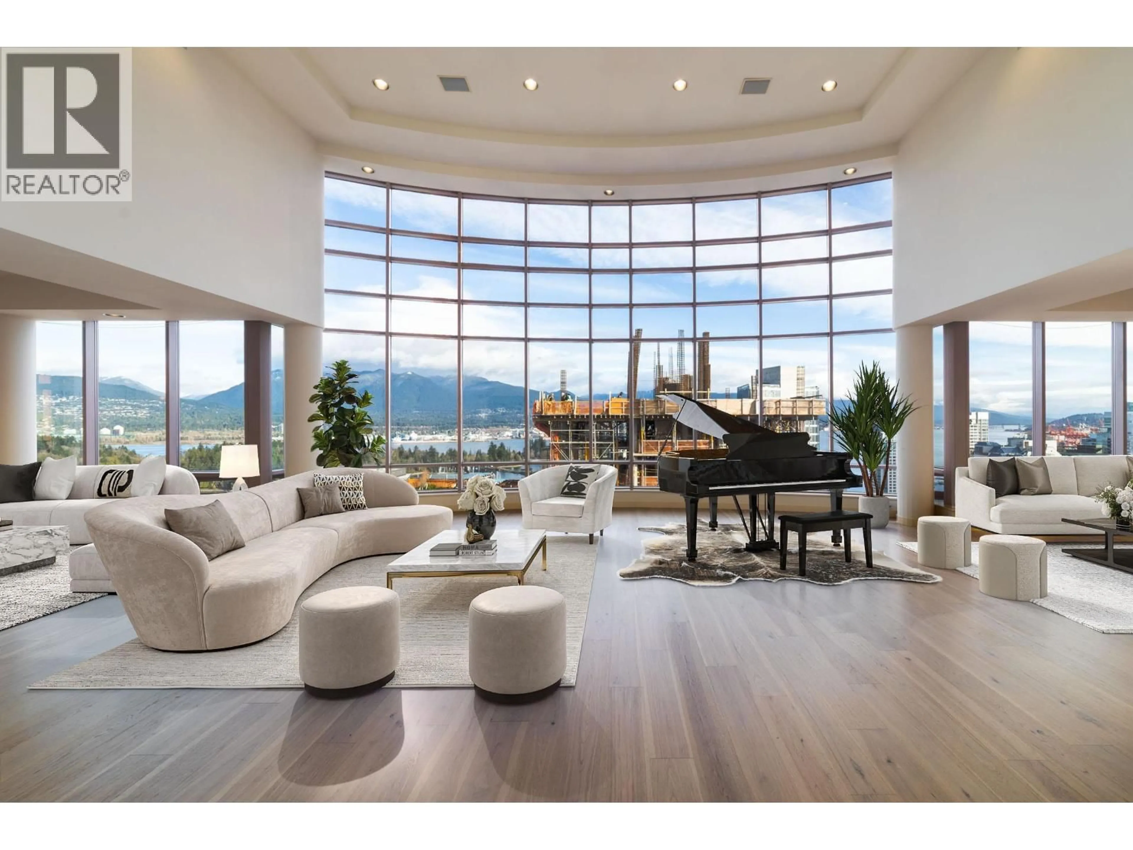 Living room with furniture, unknown for PH1 - 1500 ALBERNI STREET, Vancouver British Columbia V6G3C9