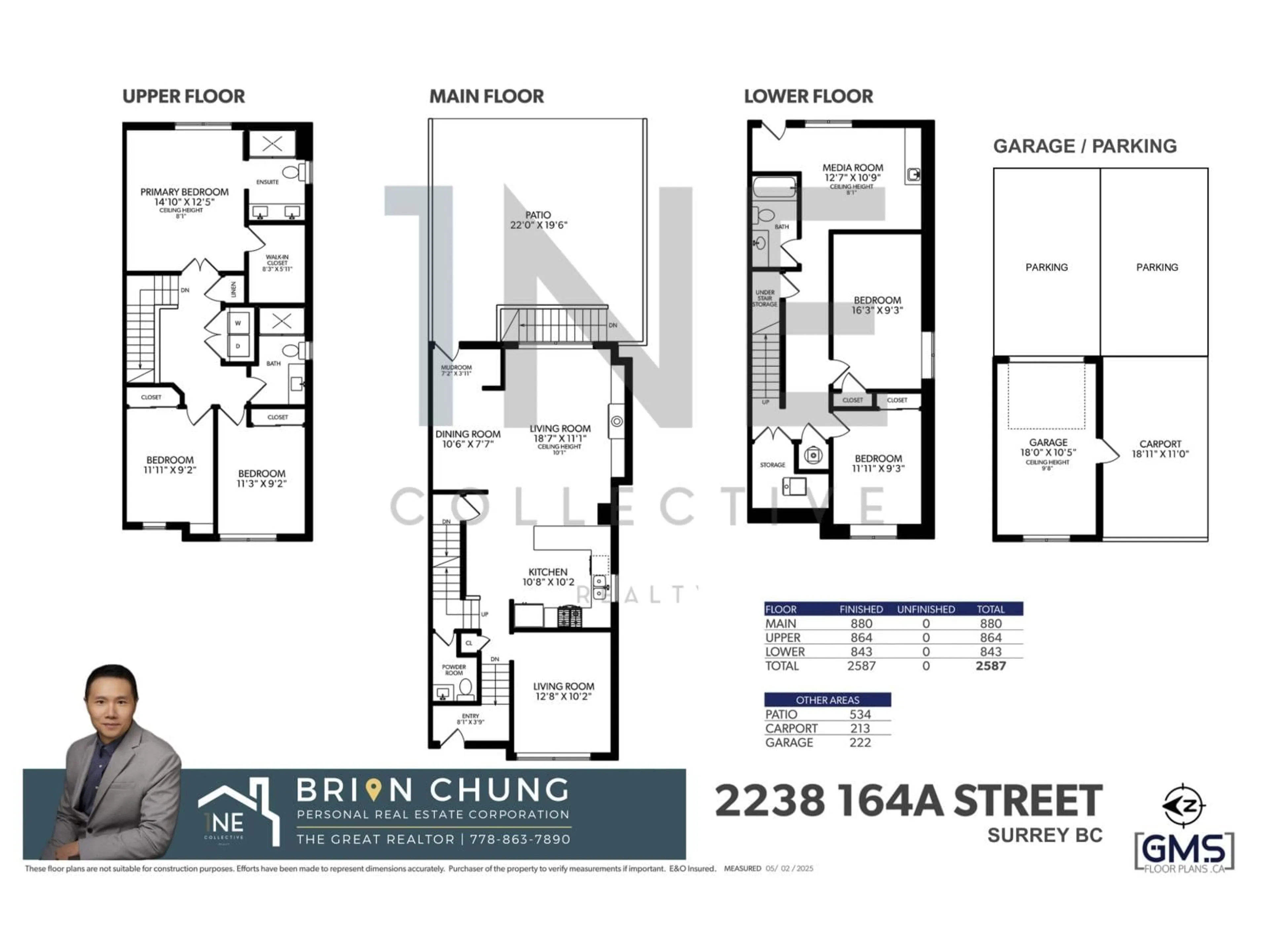 Floor plan for 2238 164A STREET, Surrey British Columbia V3Z0L8