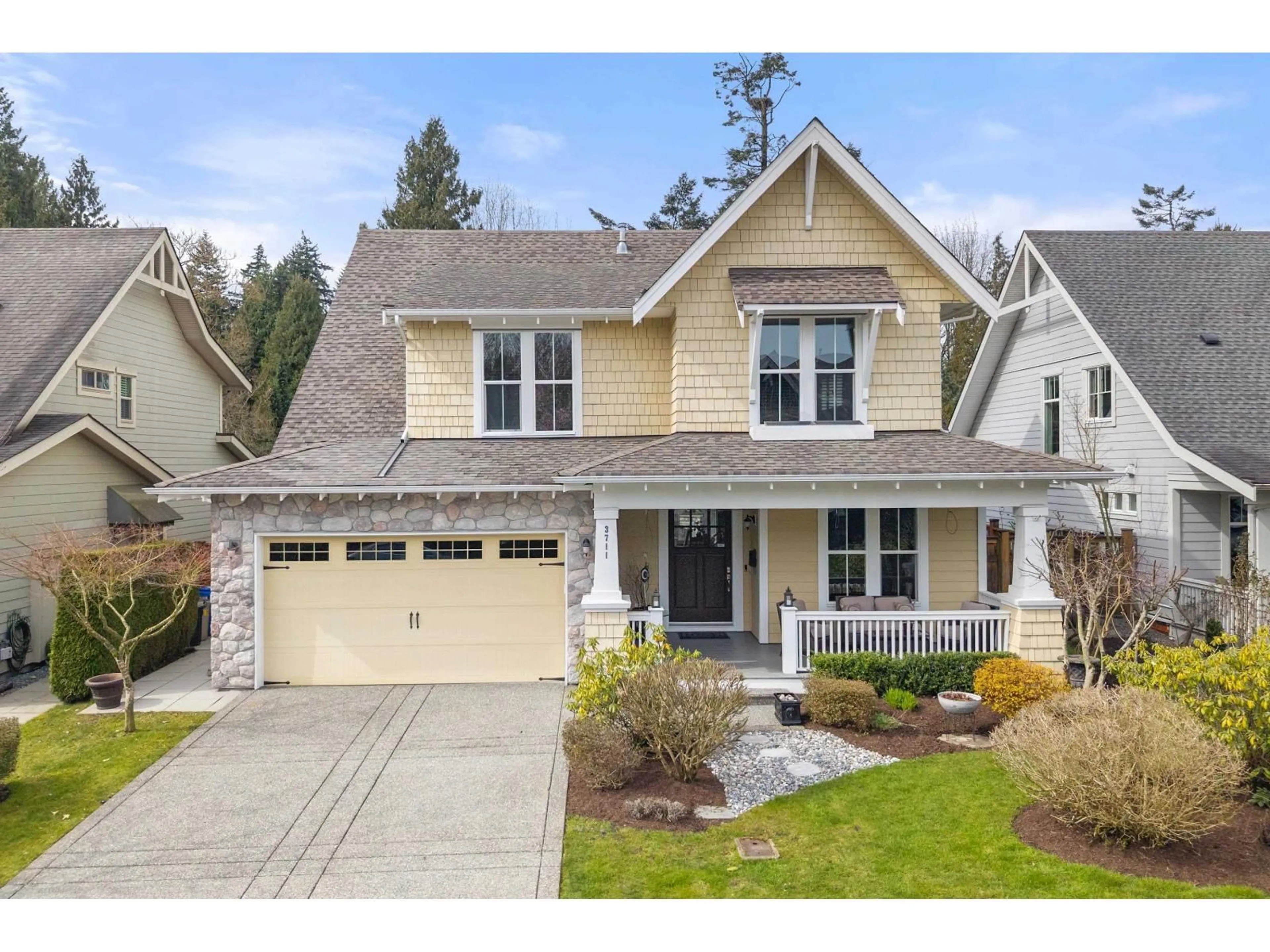 Home with brick exterior material, street for 3711 142ND STREET, Surrey British Columbia V4P0C2