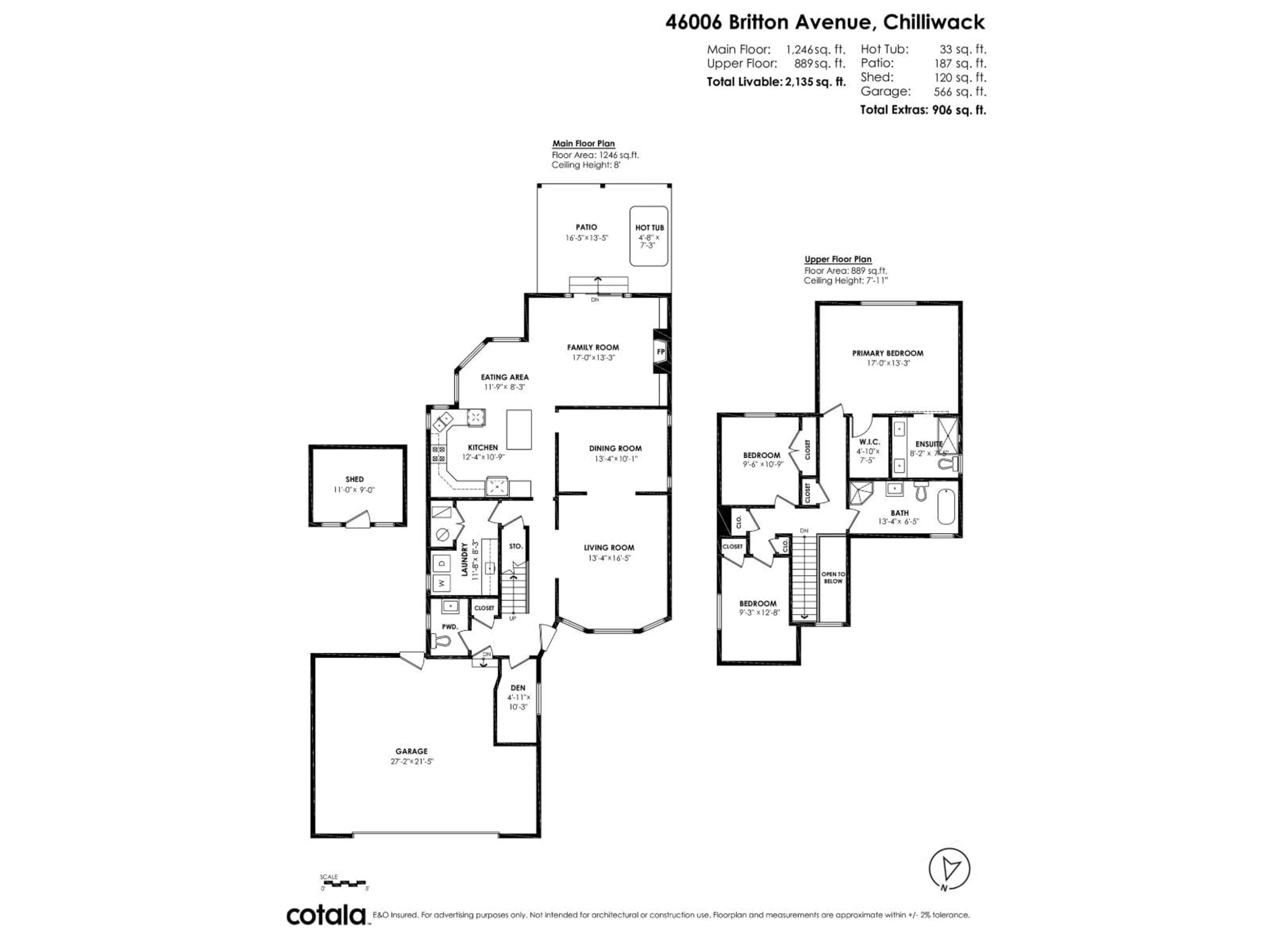 Floor plan for 46006 BRITTON AVENUE, Chilliwack British Columbia V2R2R8