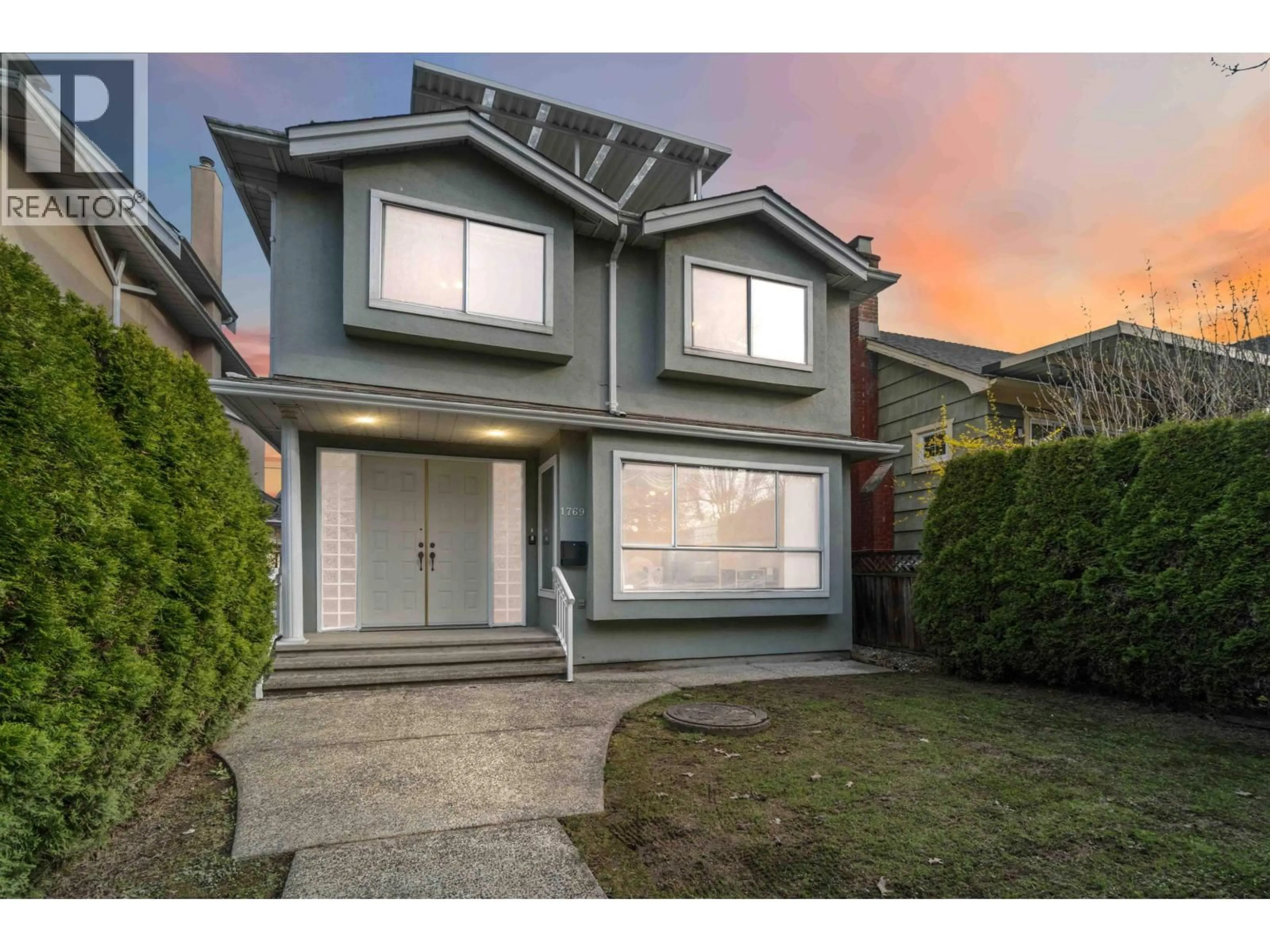 Home with vinyl exterior material, street for 1769 49TH AVENUE, Vancouver British Columbia V5P1T2