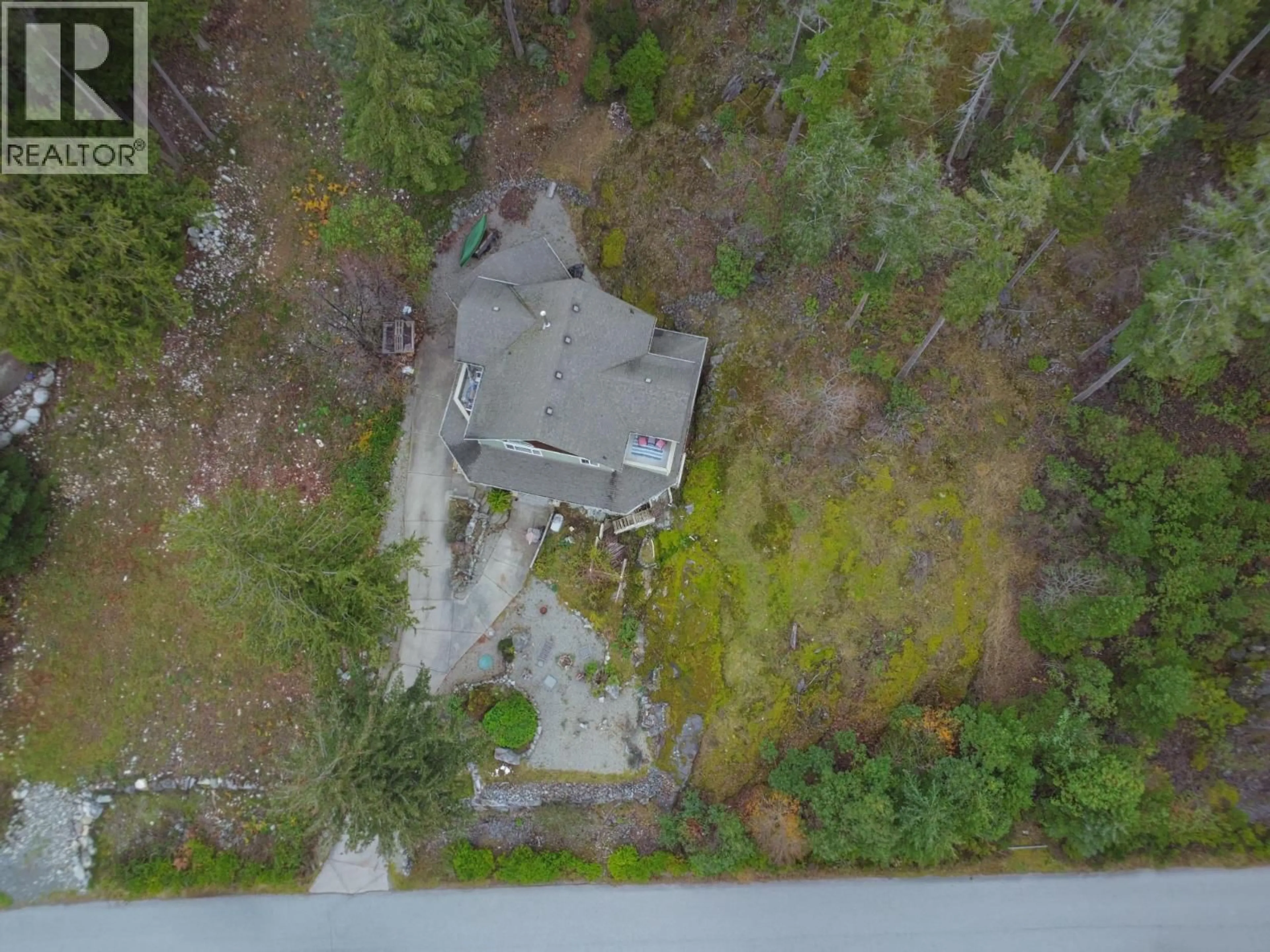 A pic from outside/outdoor area/front of a property/back of a property/a pic from drone, forest/trees view for 4177 JOHNSTON HEIGHTS DRIVE, Pender Harbour British Columbia V0N1S1