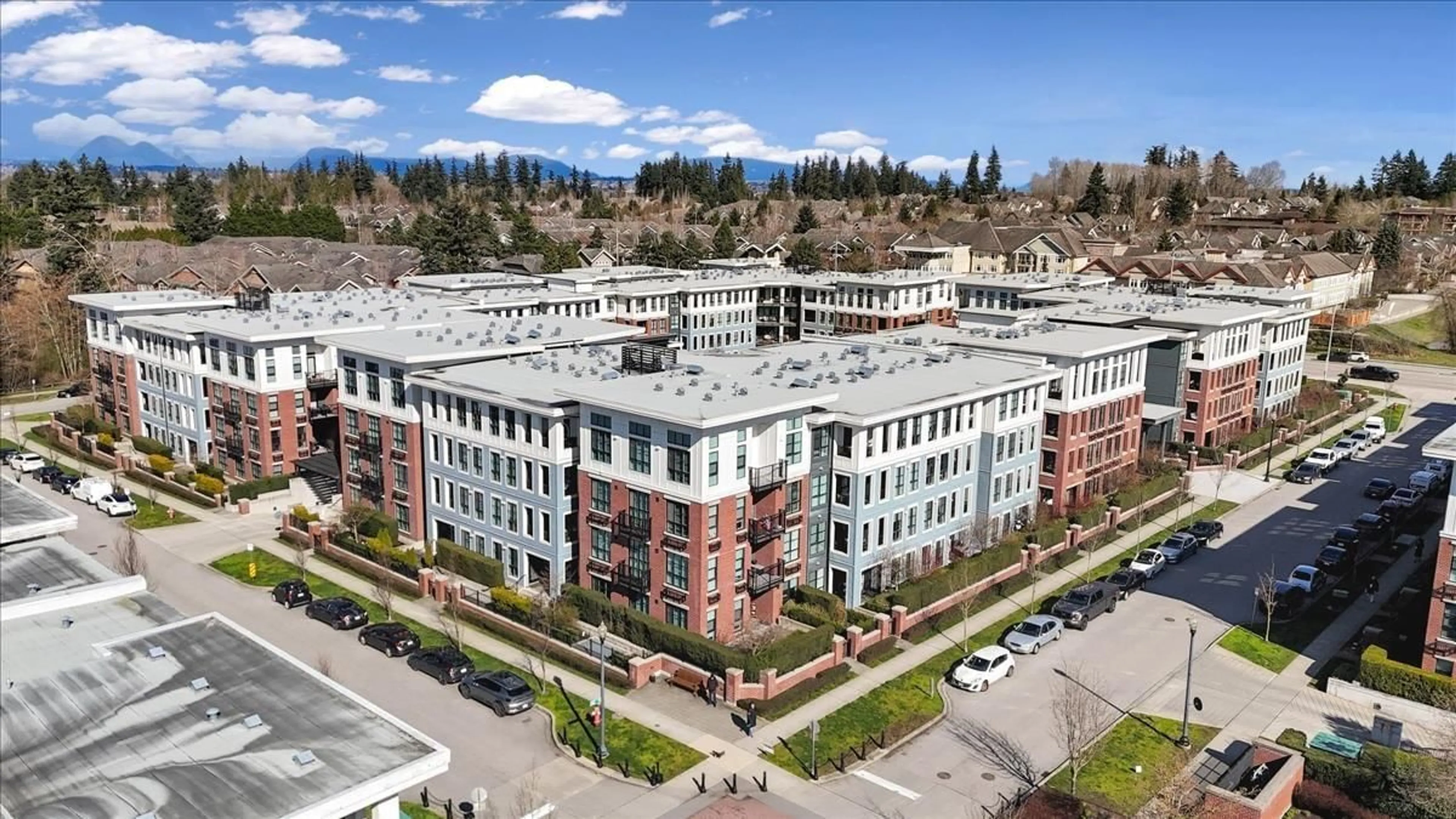 A pic from outside/outdoor area/front of a property/back of a property/a pic from drone, building for 305 - 15137 33 AVENUE, Surrey British Columbia V3Z0Y1