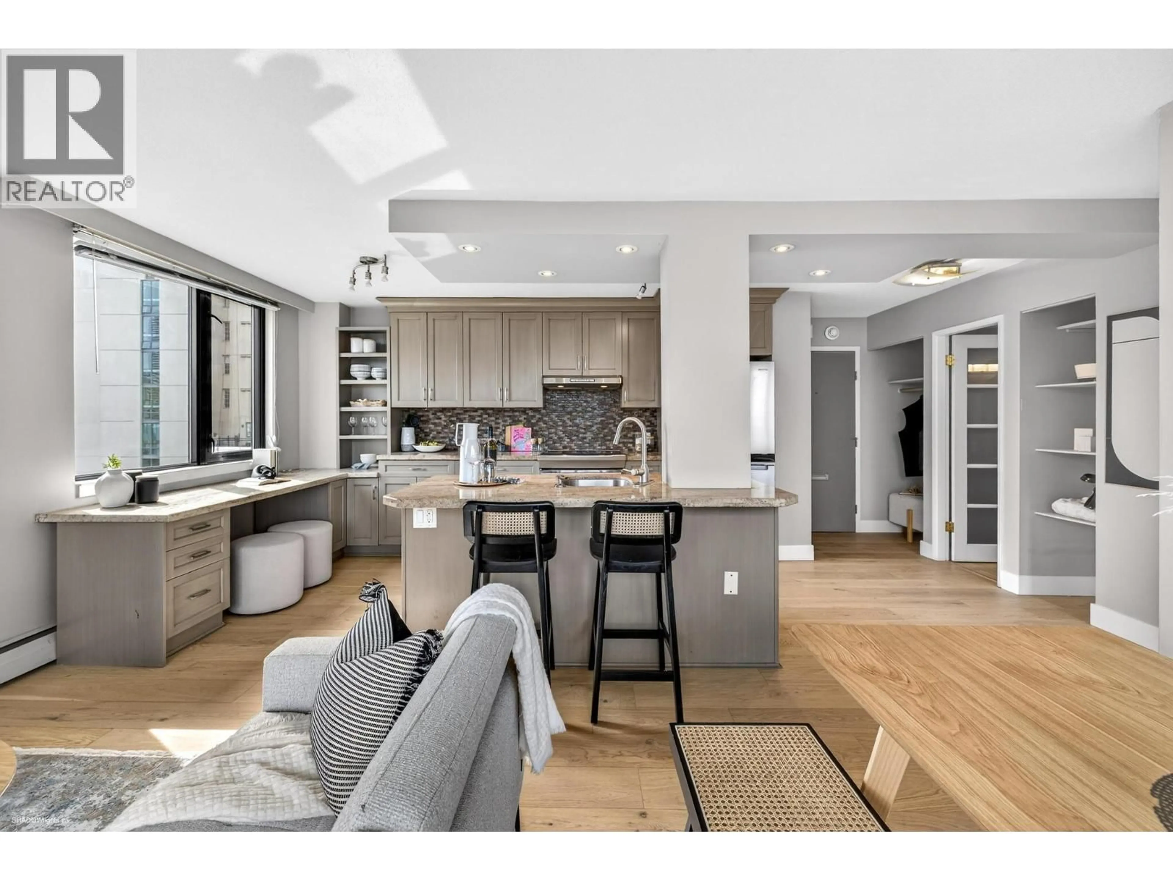 Open concept kitchen, unknown for 1404 - 1330 HARWOOD STREET, Vancouver British Columbia V6E1S8