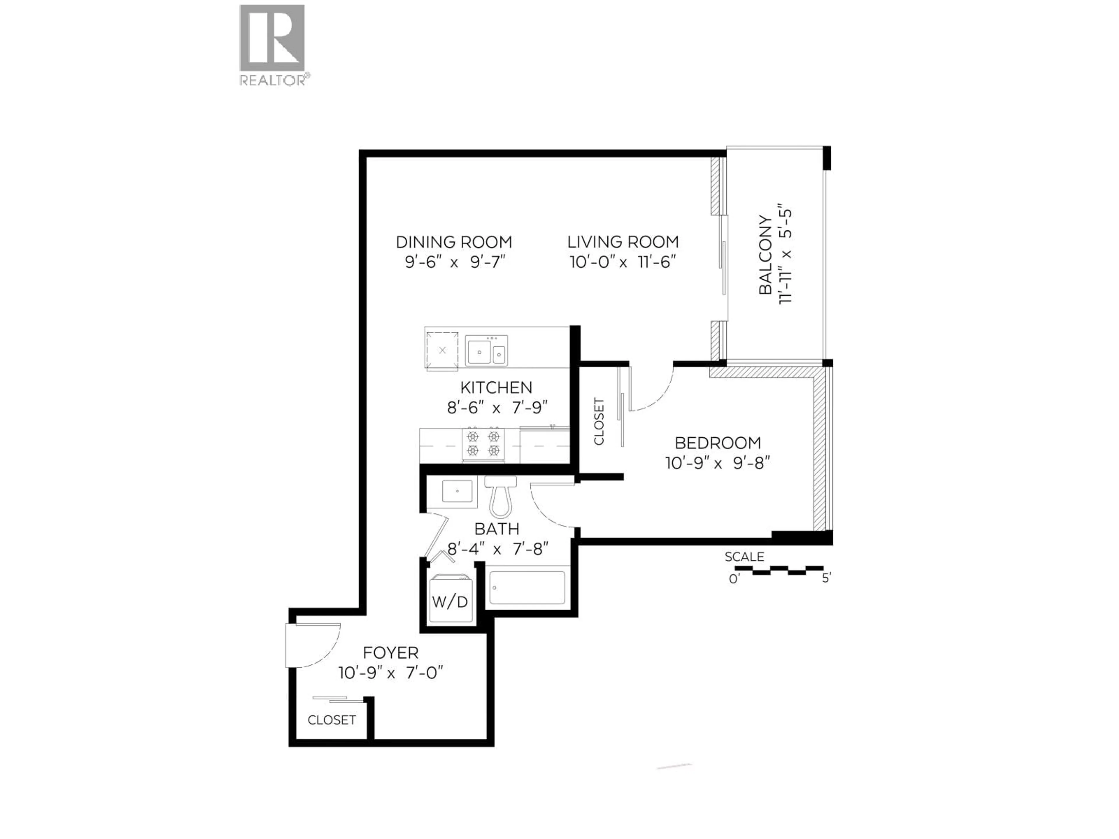 Floor plan for 302 - 7080 NO. 3 ROAD, Richmond British Columbia V6Y0B5