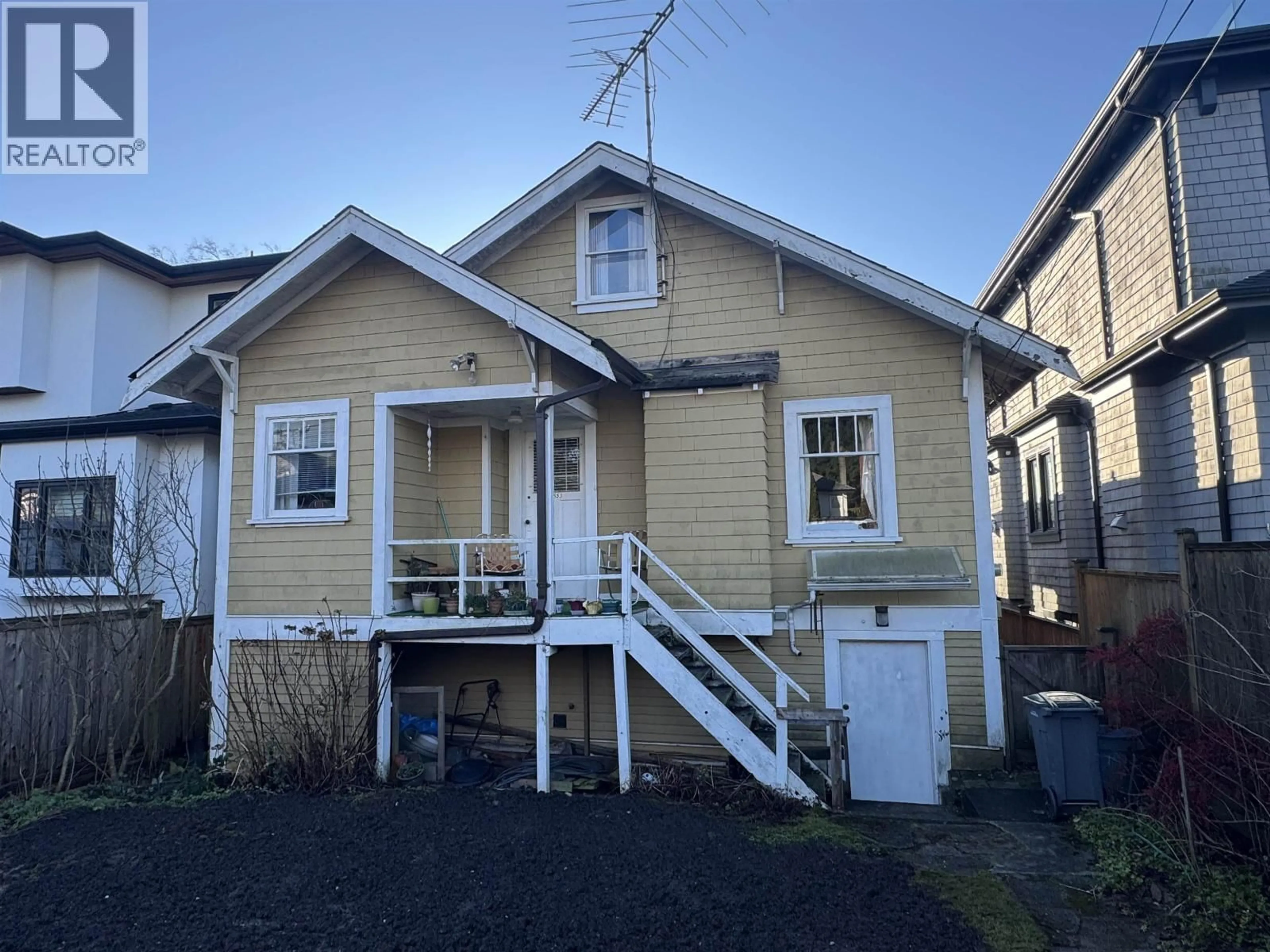 Home with vinyl exterior material, street for 4653 8TH AVENUE, Vancouver British Columbia V6R2A6