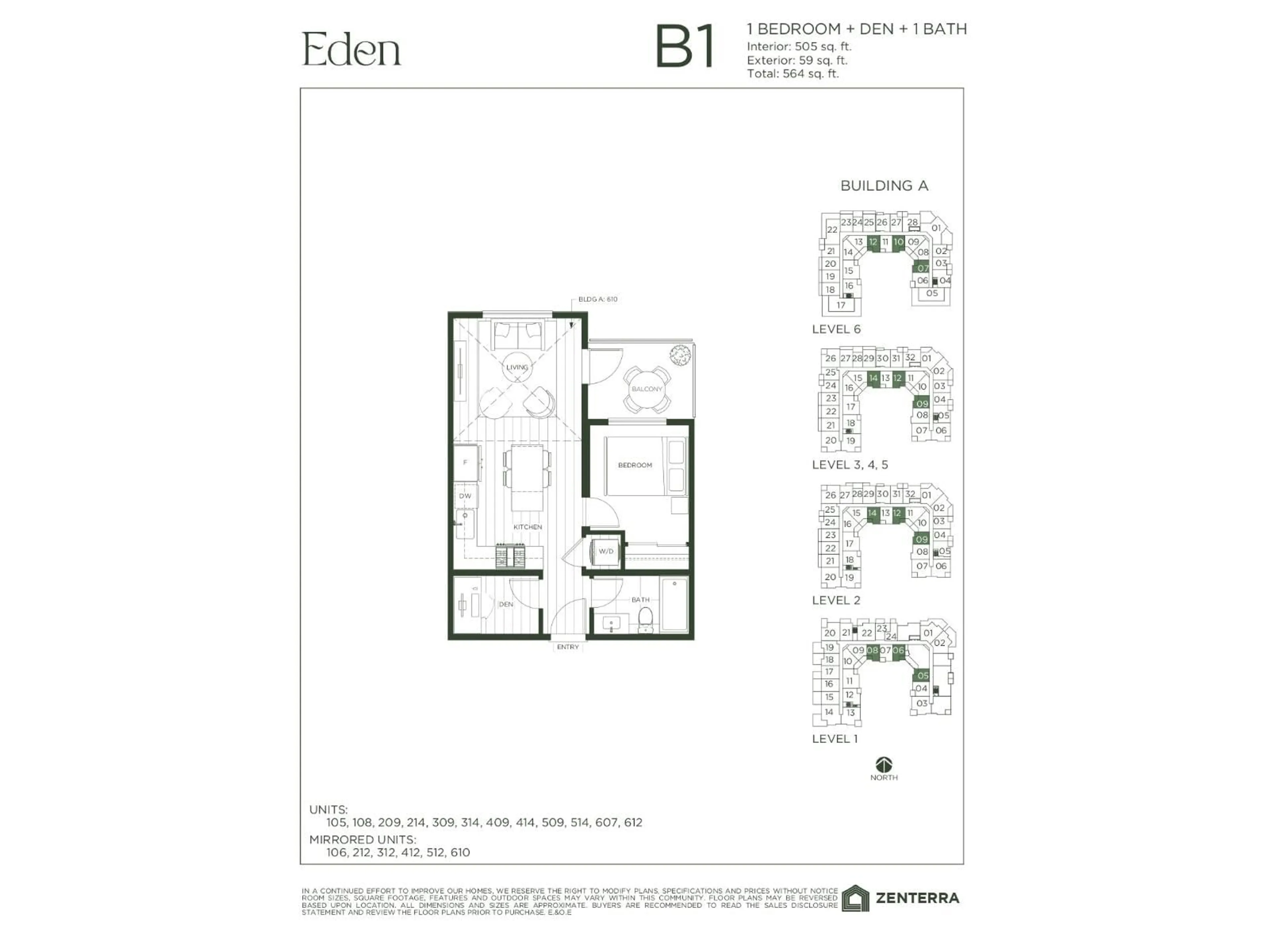 Floor plan for A309 - 19958 77 STREET, Langley British Columbia V0V0V0