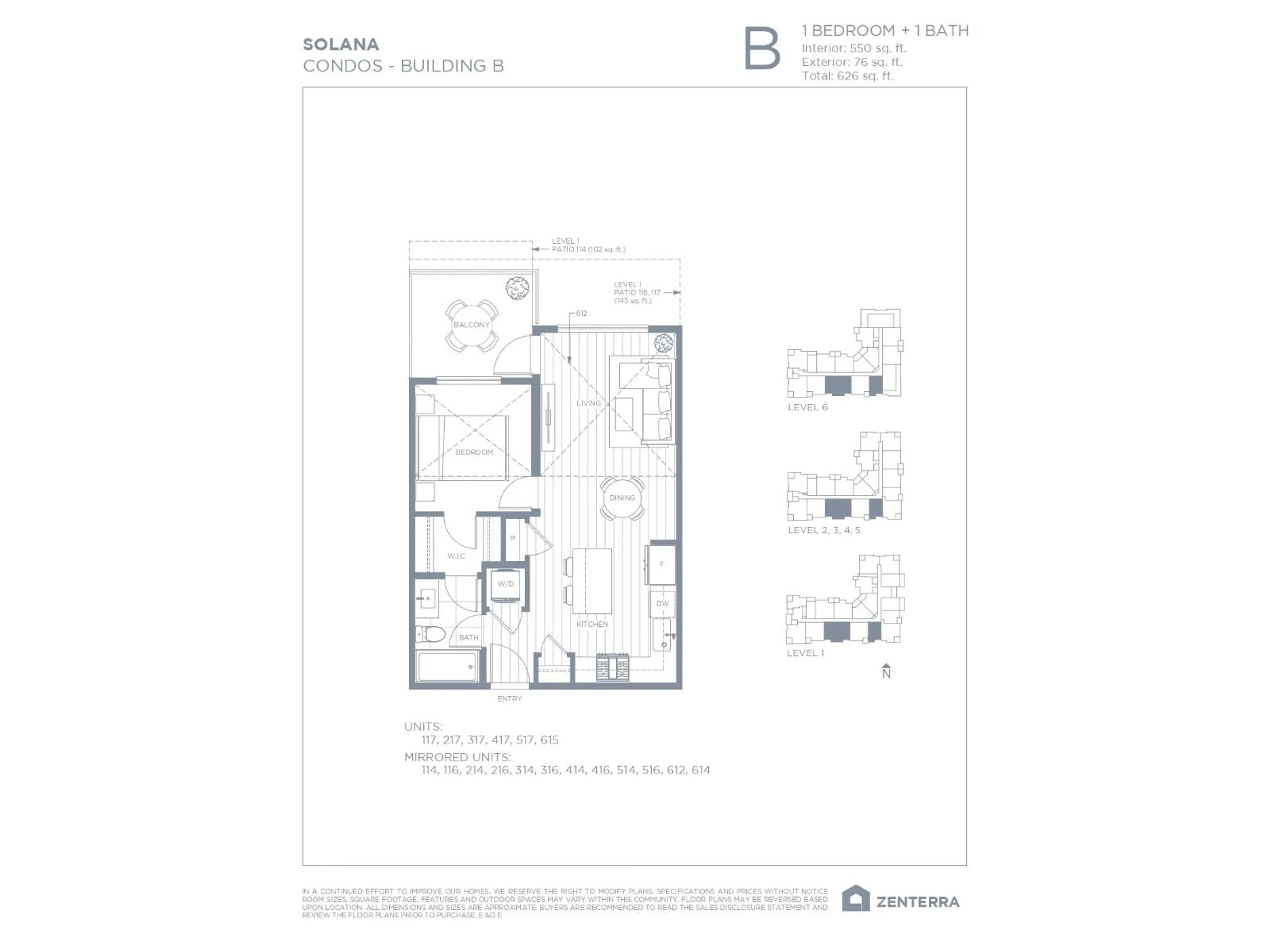 Floor plan for B514 - 19958 77 STREET, Langley British Columbia V0V0V0