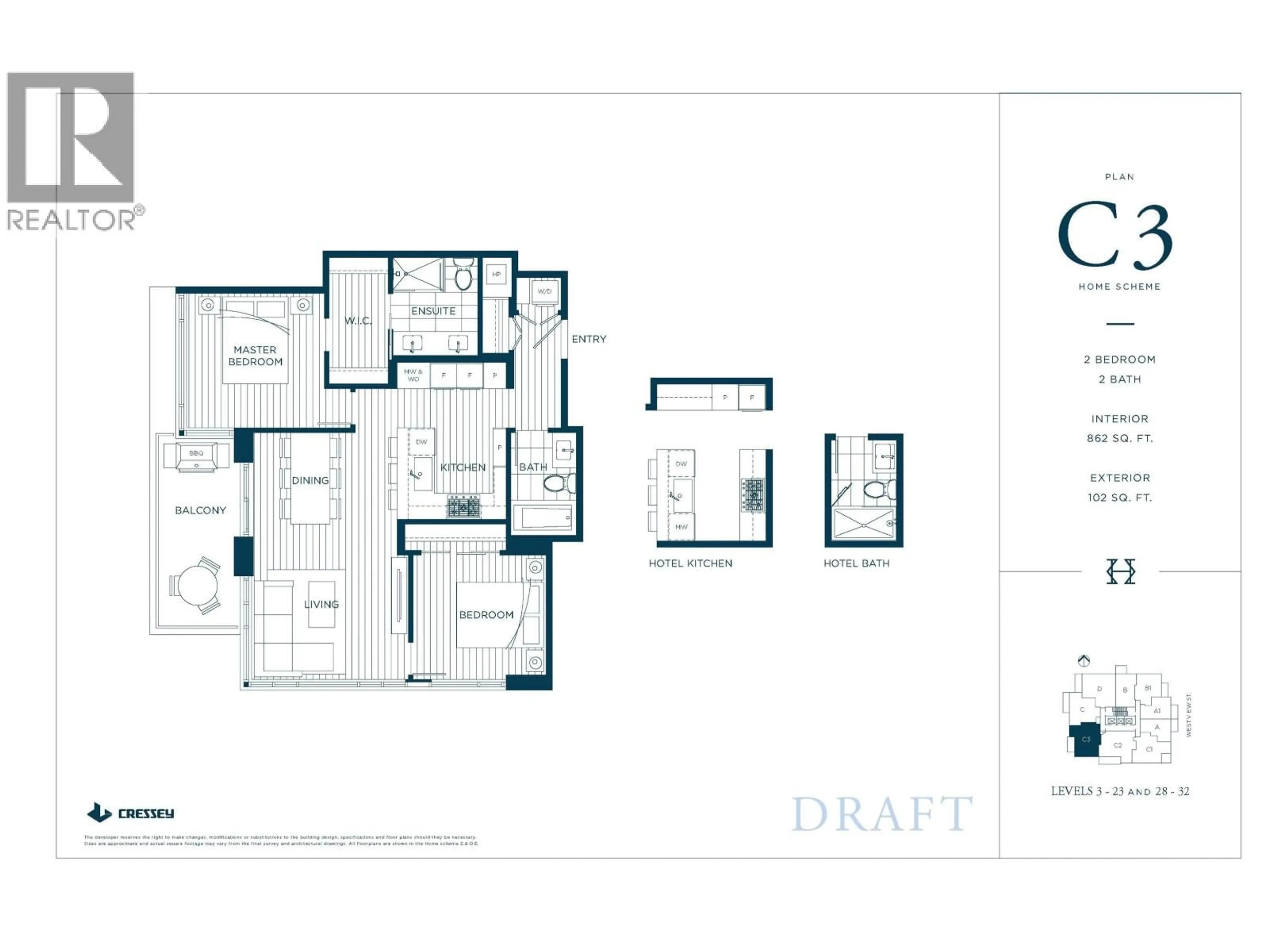 Floor plan for 1608 - 450 WESTVIEW STREET, Coquitlam British Columbia V3K6C3