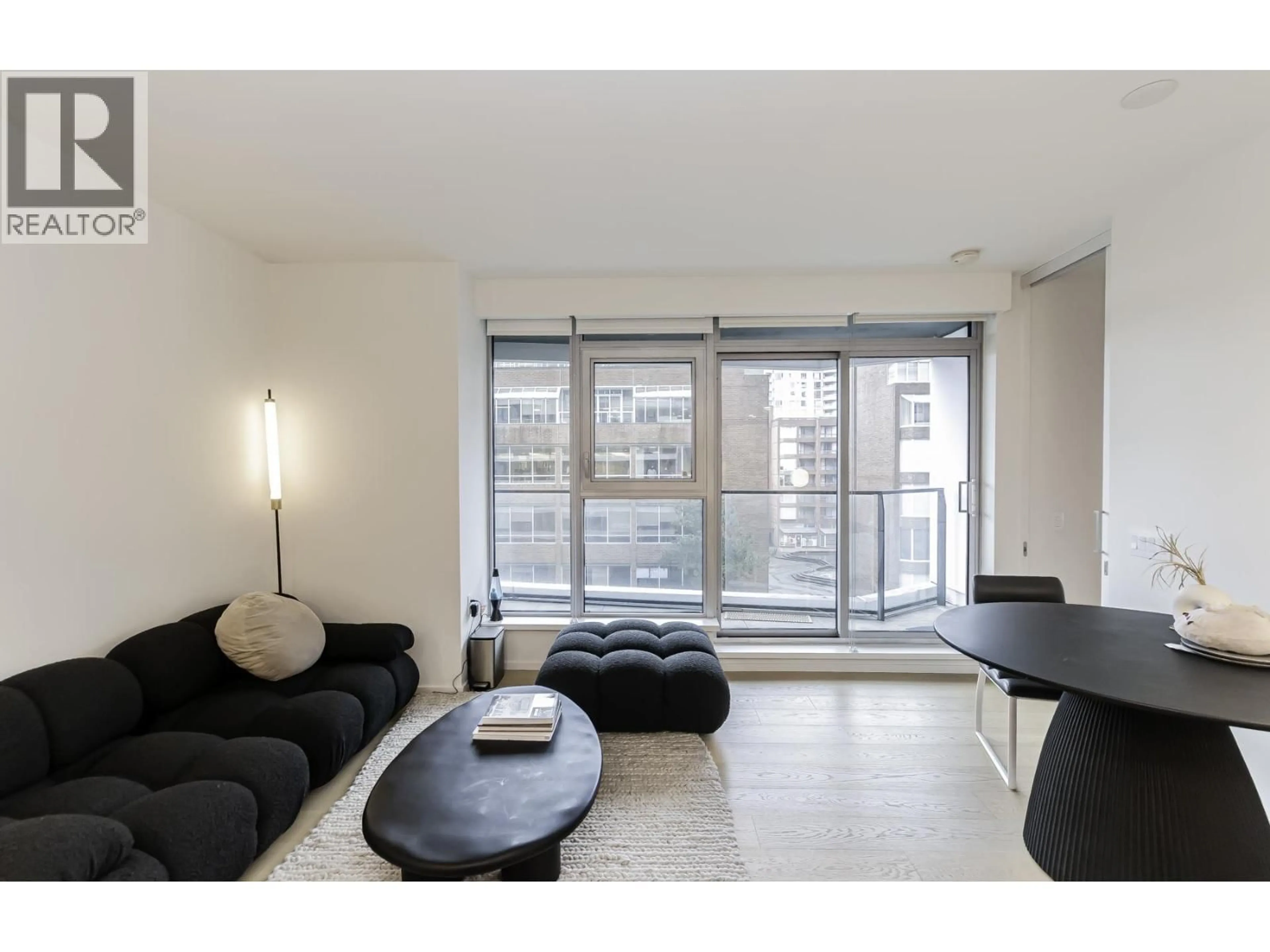 Living room with furniture, unknown for 606 - 889 PACIFIC STREET, Vancouver British Columbia V6Z1C3