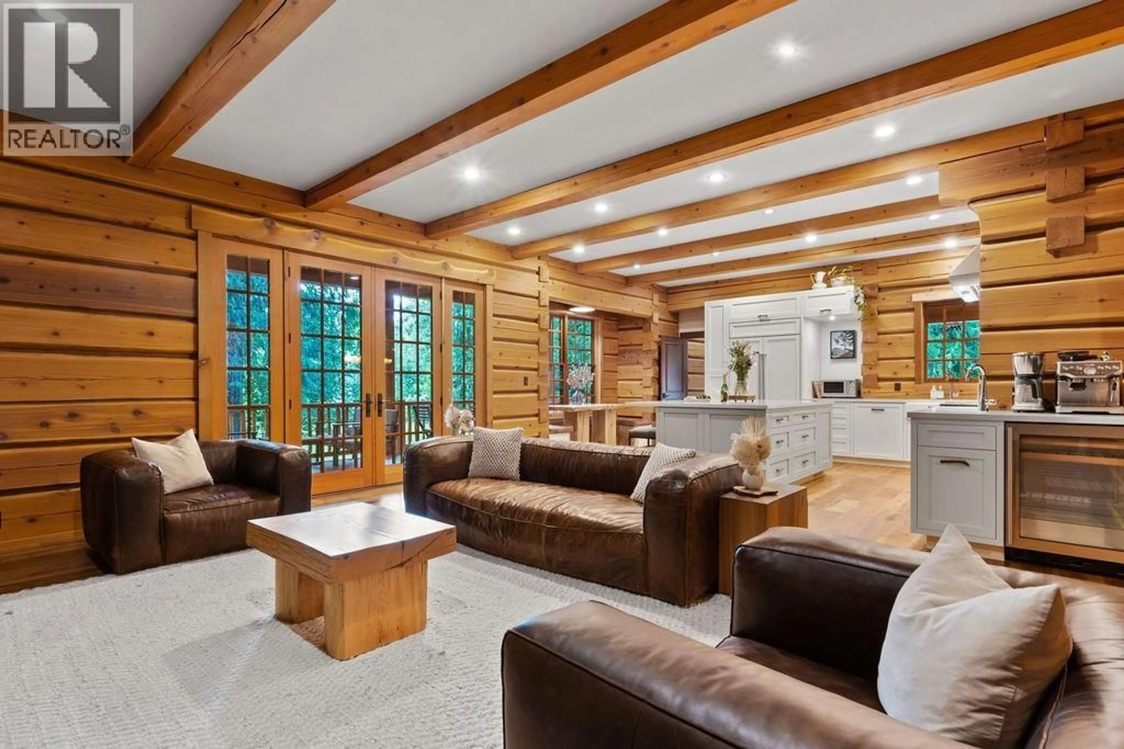 Living room with furniture, wood/laminate floor for 1710 HIGHWAY 99, Pemberton British Columbia V0N2L0