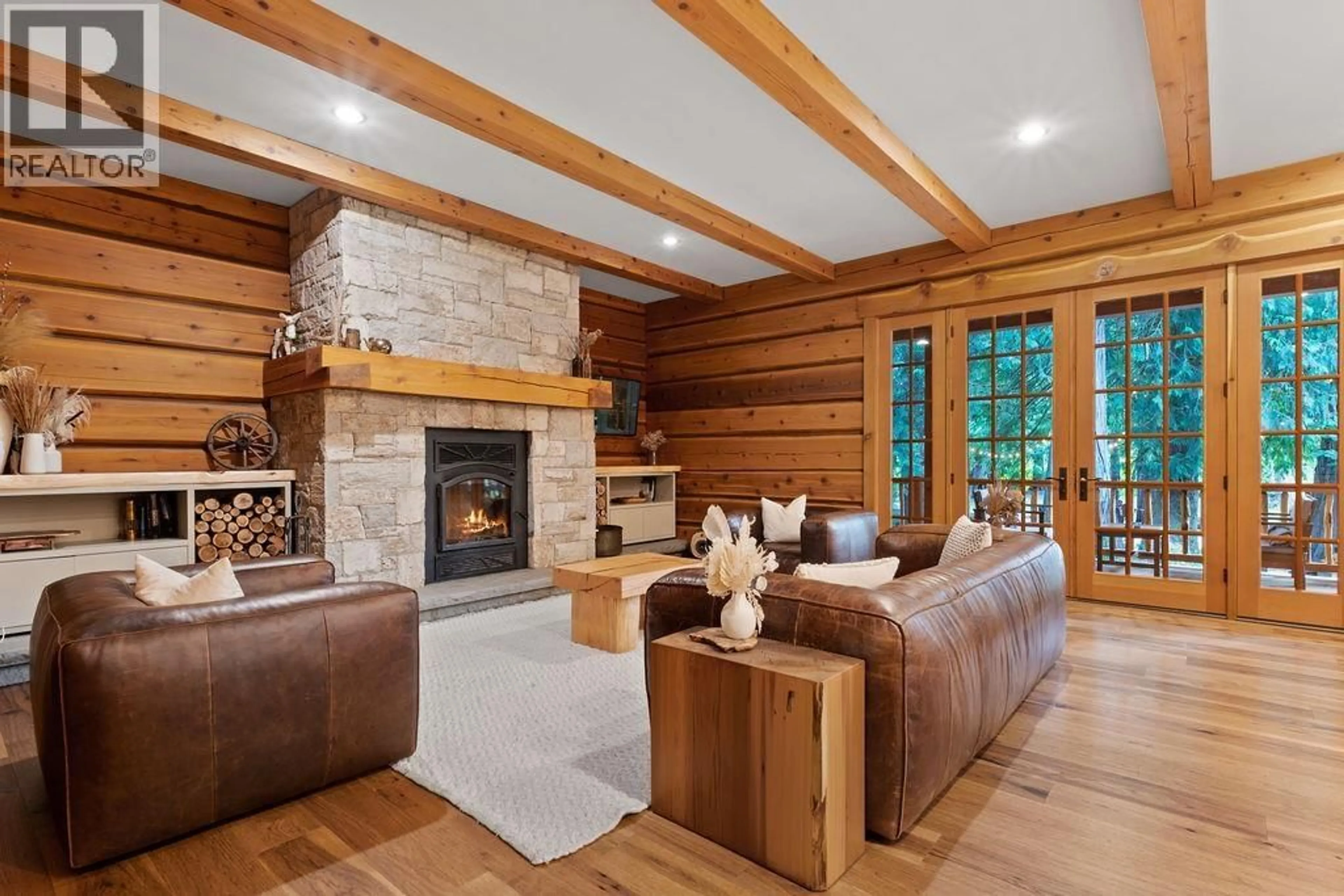 Living room with furniture, wood/laminate floor for 1710 HIGHWAY 99, Pemberton British Columbia V0N2L0