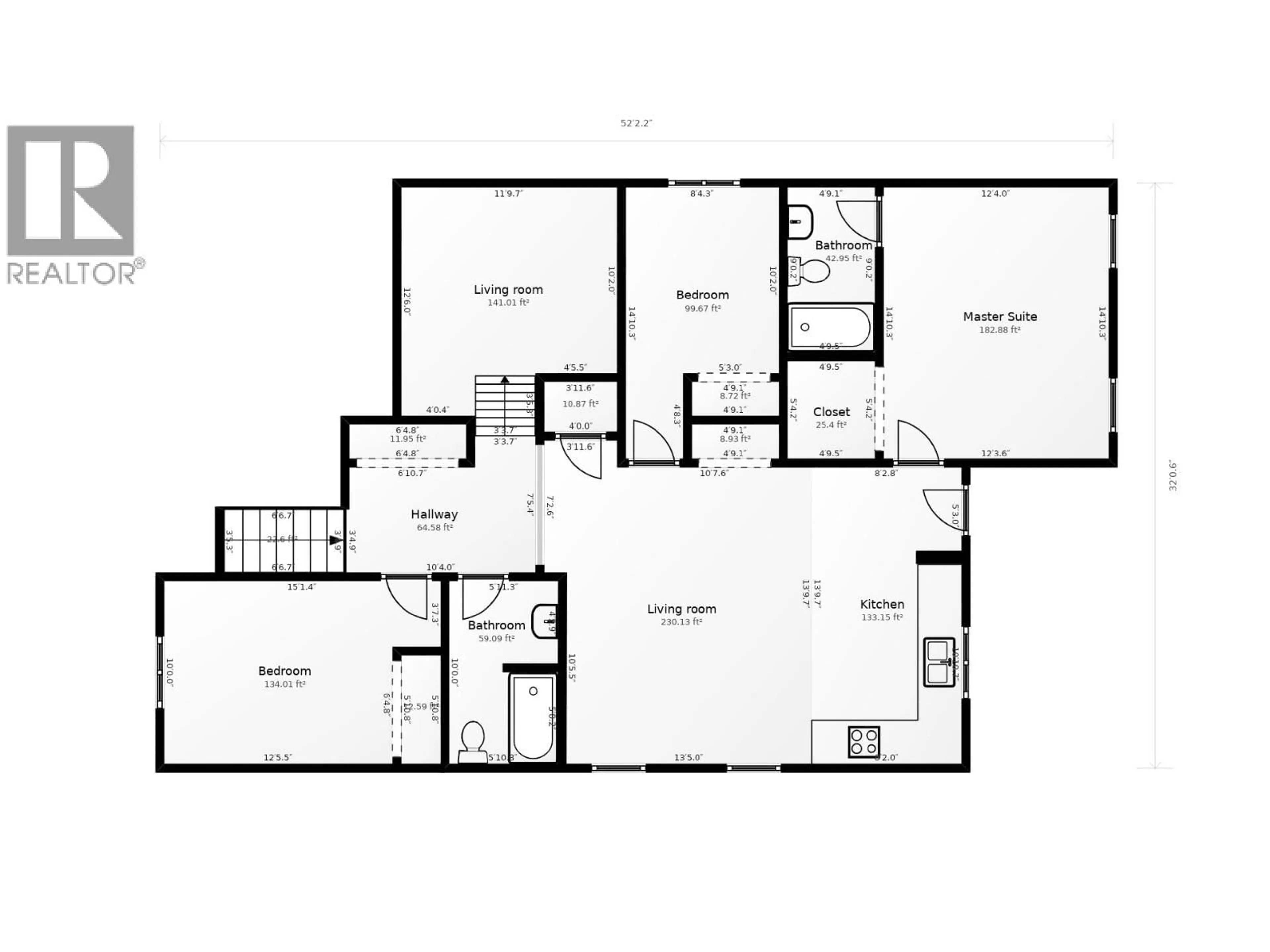 Floor plan for 8420 81 STREET, Fort St. John British Columbia V1J0P4