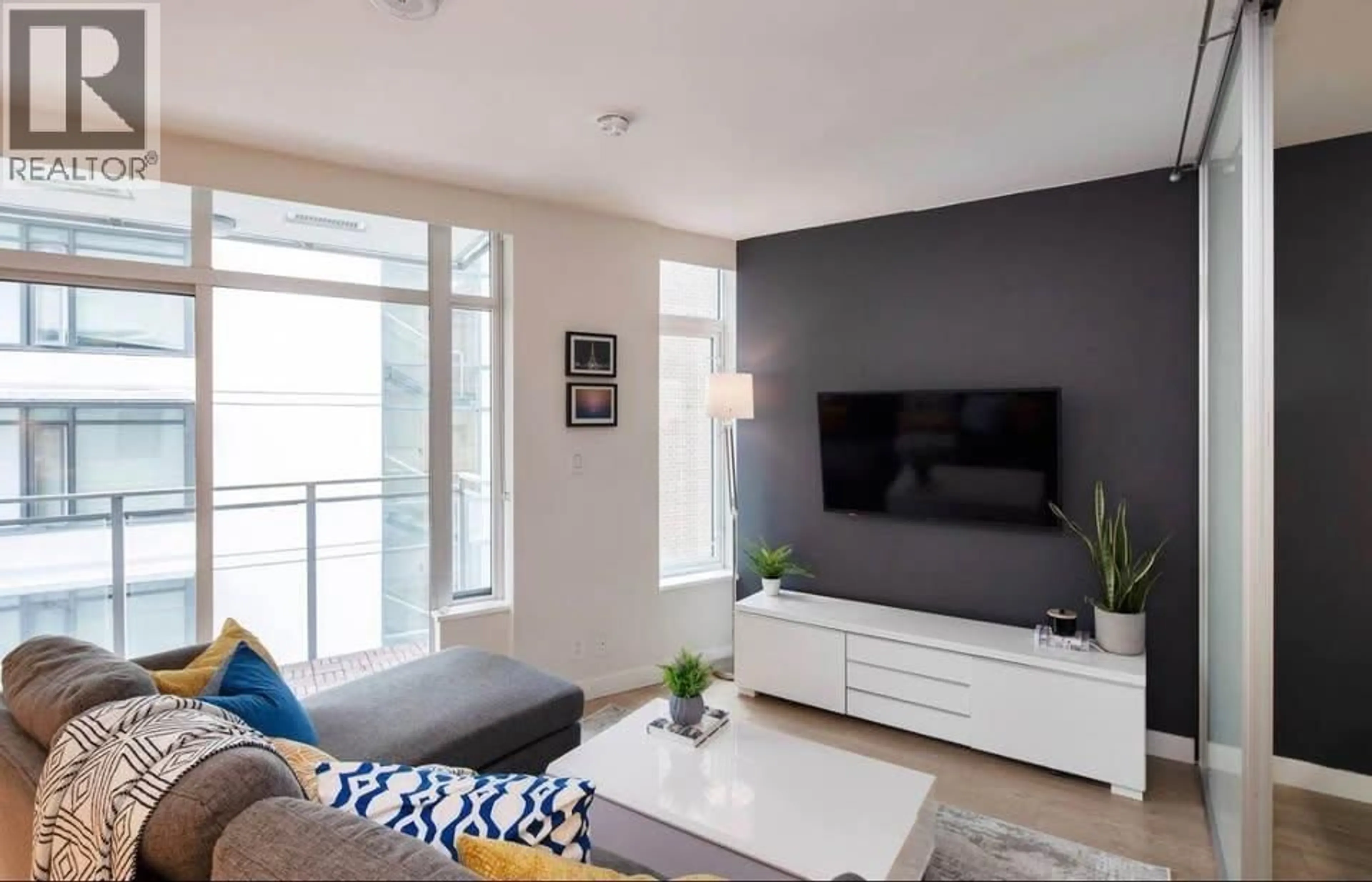 Living room with furniture, unknown for 302 - 161 1ST AVENUE, Vancouver British Columbia V6A0G1