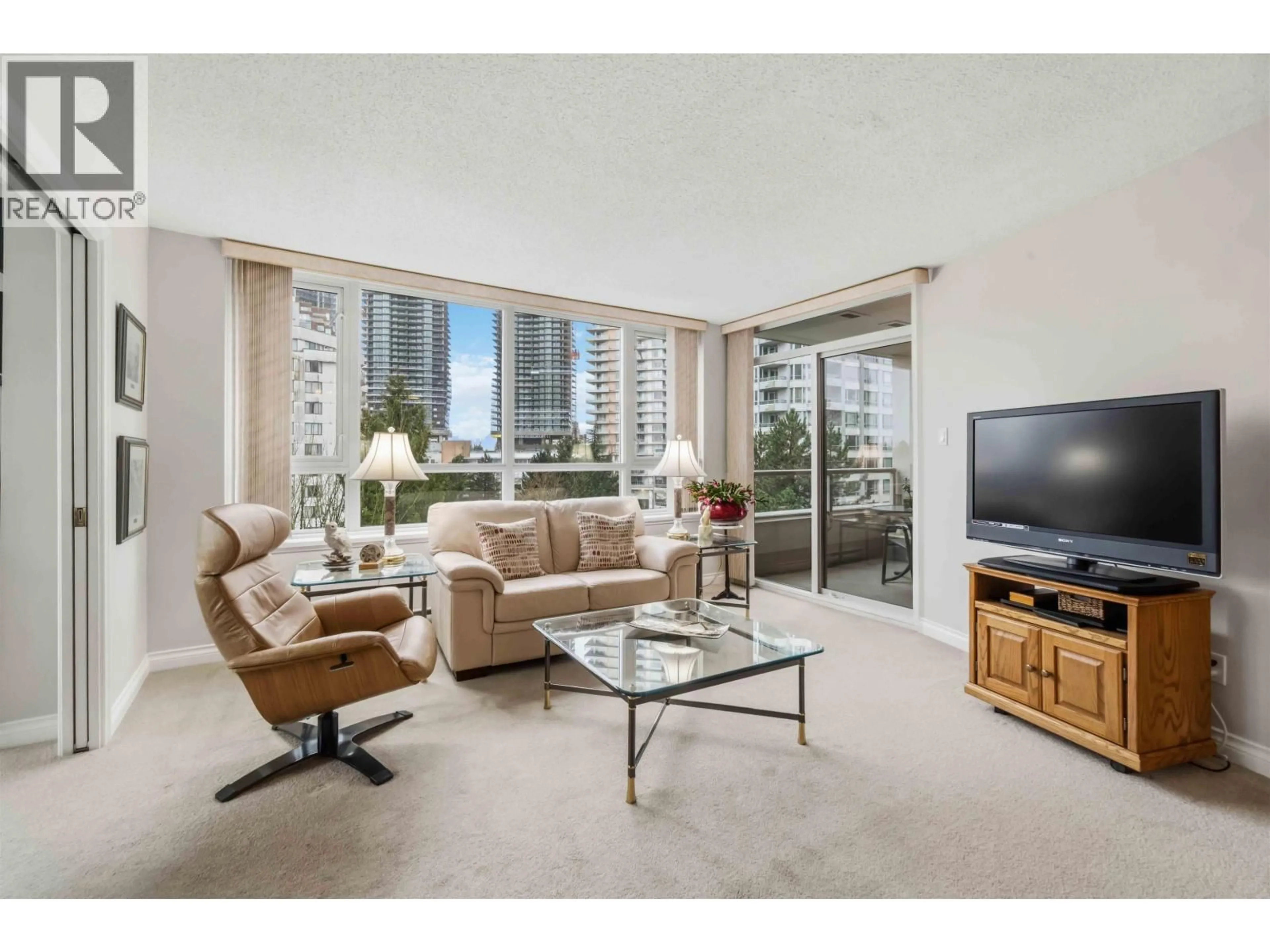 Living room with furniture, unknown for 808 - 6055 NELSON AVENUE, Burnaby British Columbia V5H4L4