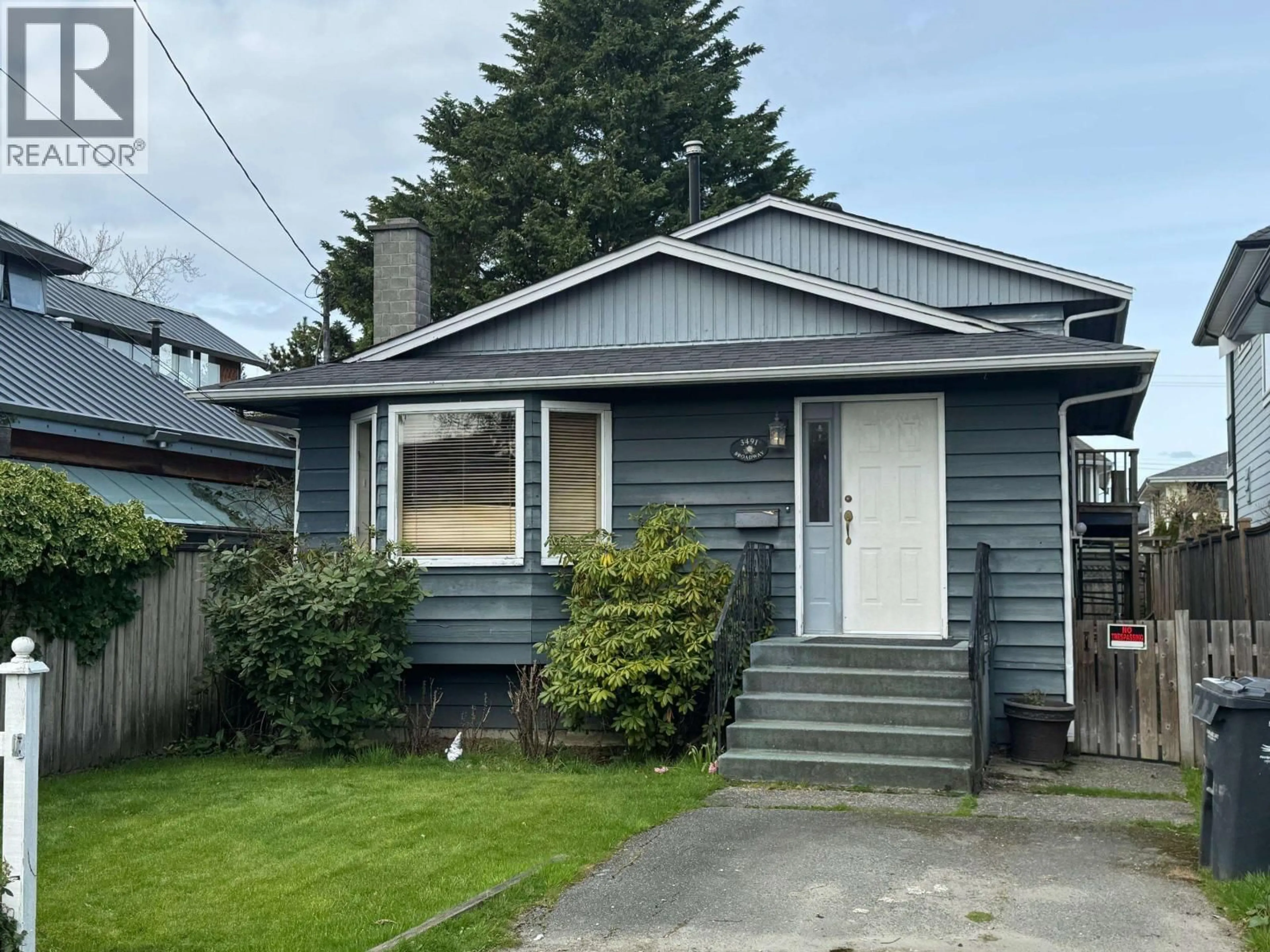 Home with vinyl exterior material, street for 3491 BROADWAY STREET, Richmond British Columbia V7E2X6