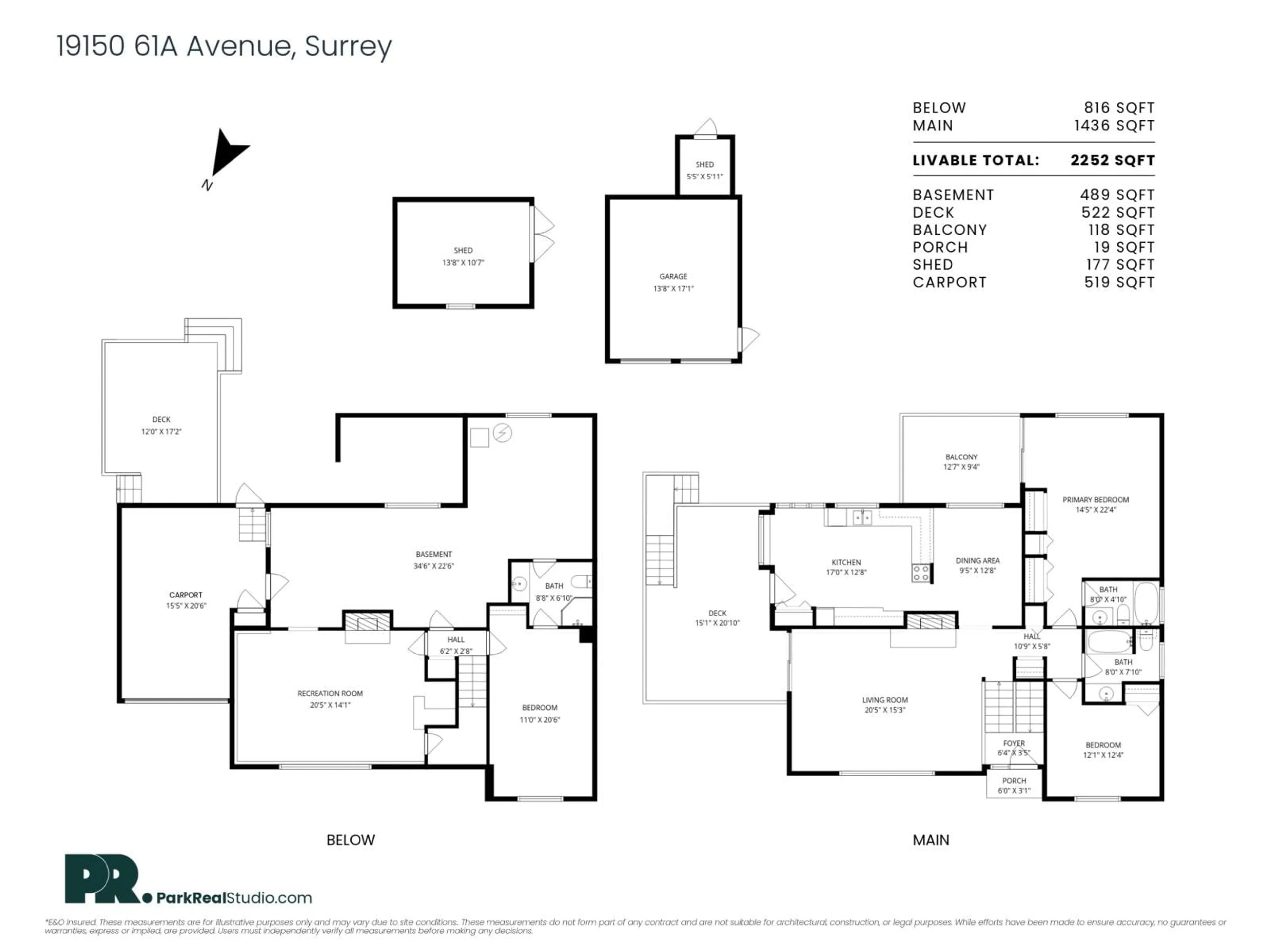 Floor plan for 19150 61A AVENUE, Surrey British Columbia V3S8C7