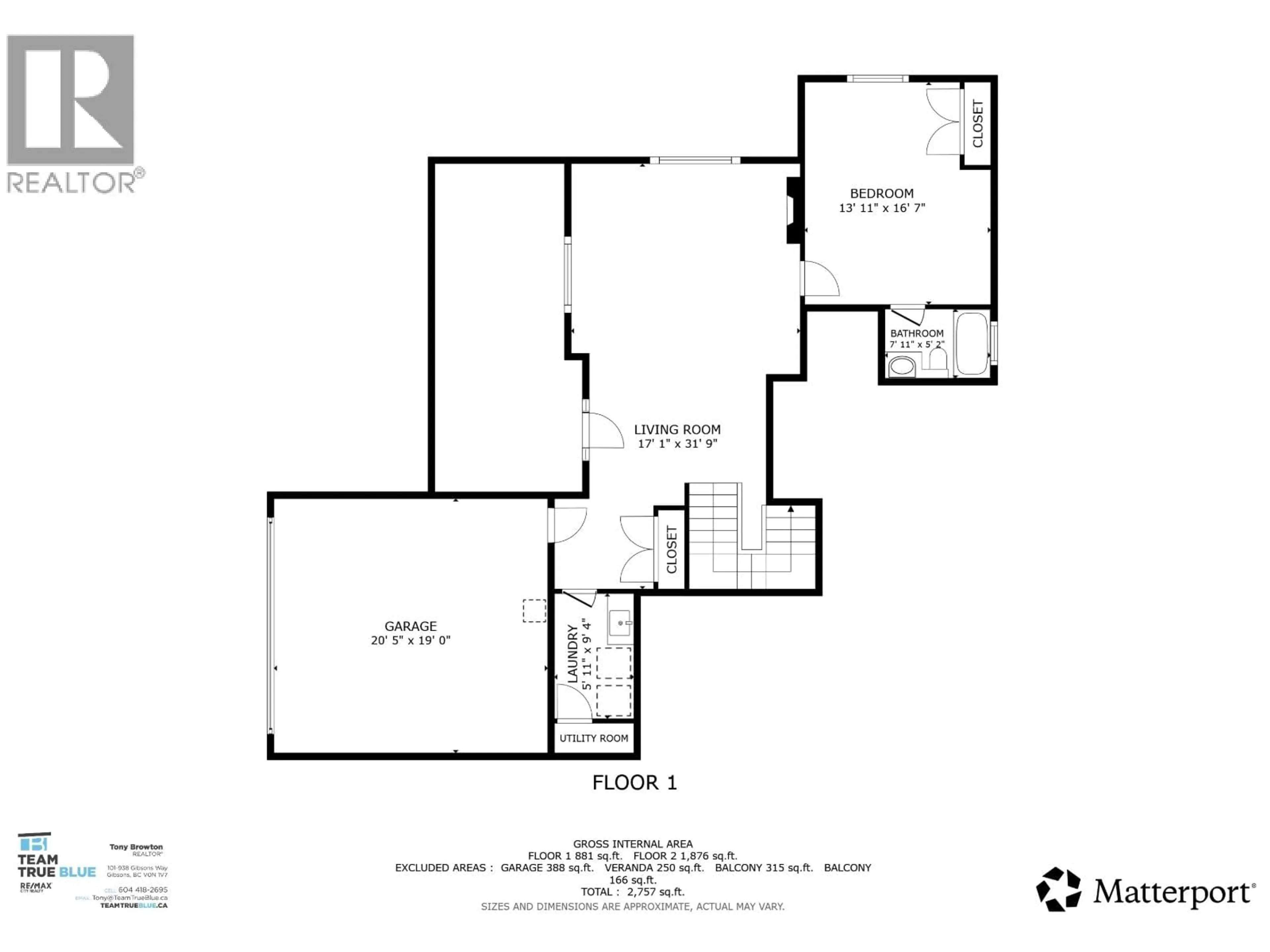 Floor plan for 1496 BONNIEBROOK HEIGHTS ROAD, Gibsons British Columbia V0N1V5