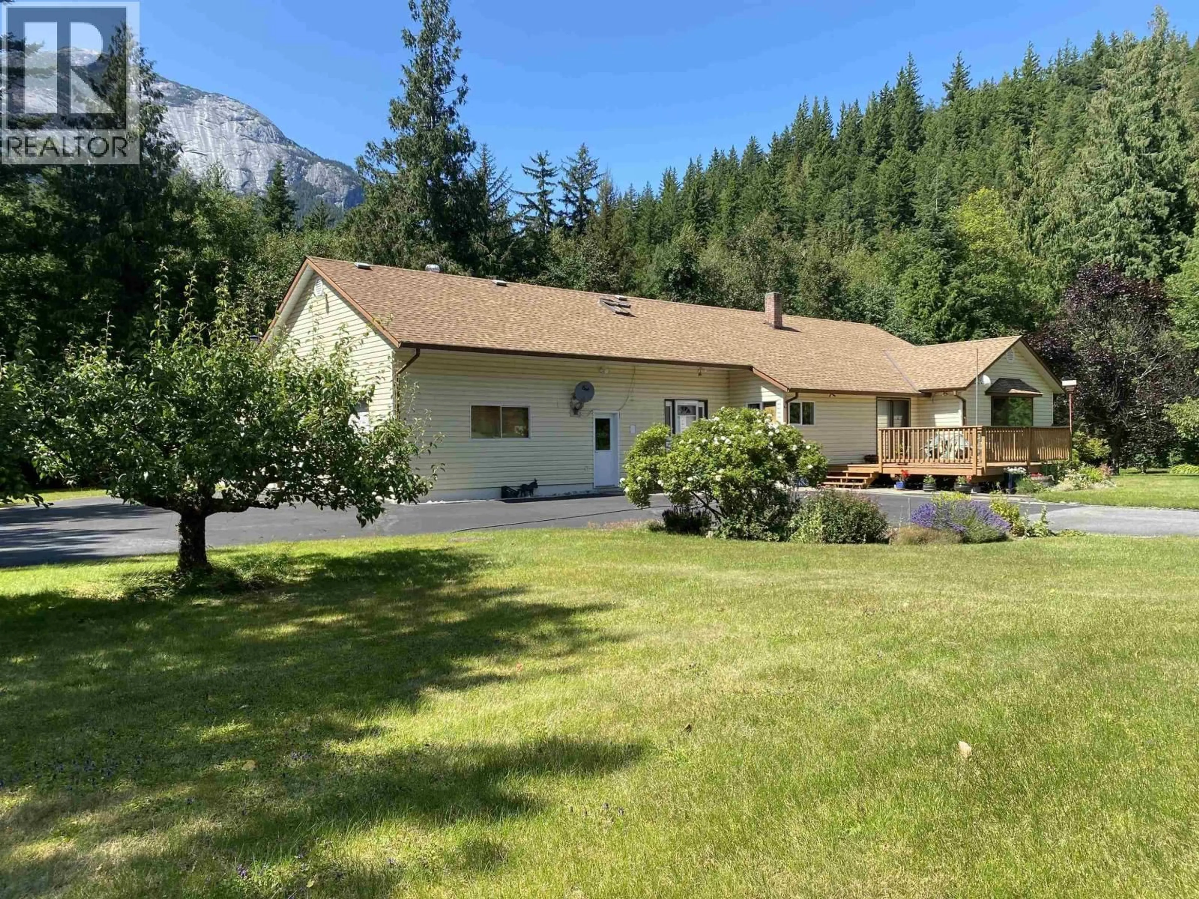 A pic from outside/outdoor area/front of a property/back of a property/a pic from drone, mountain view for 2459 SALOOMPT ROAD, Hagensborg British Columbia V0T1H0