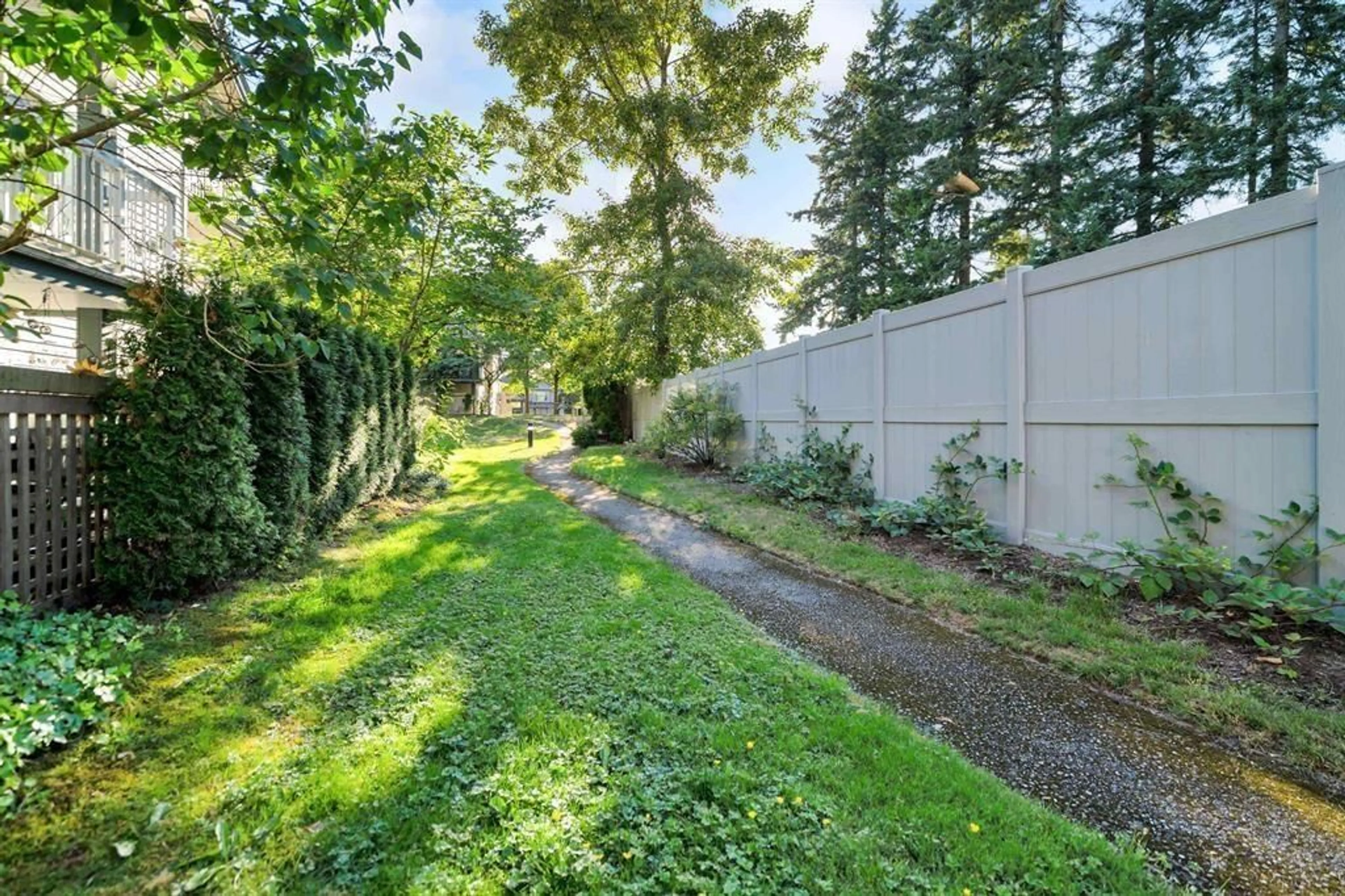 Patio, forest/trees view for 106 10675 138A STREET, Surrey British Columbia V3T4L2