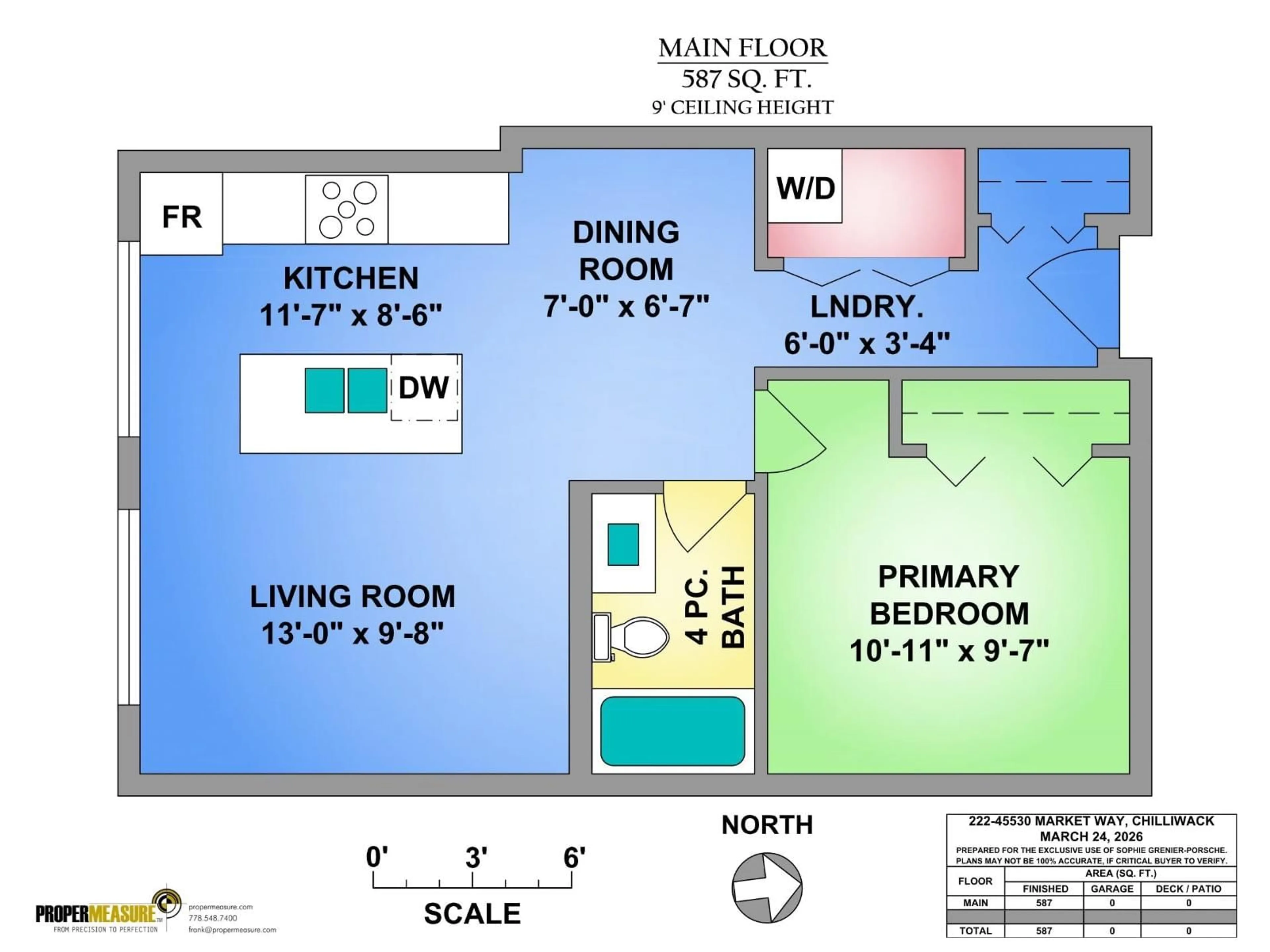 Floor plan for 222 - 45530 MARKET WAY, Chilliwack British Columbia V2R0M5
