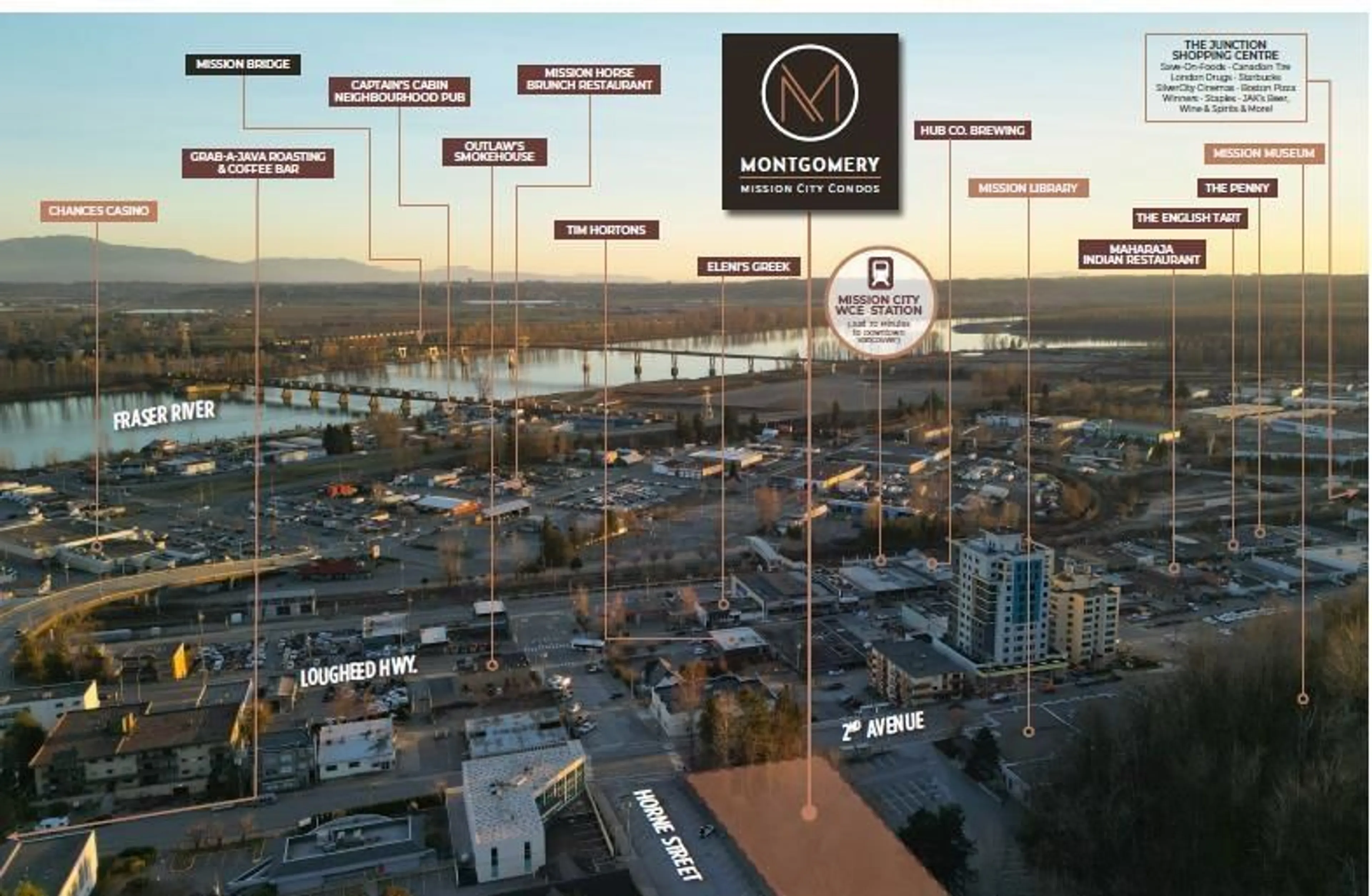 Picture of a map for 605 - 33281 2 AVENUE, Mission British Columbia V2V1J9