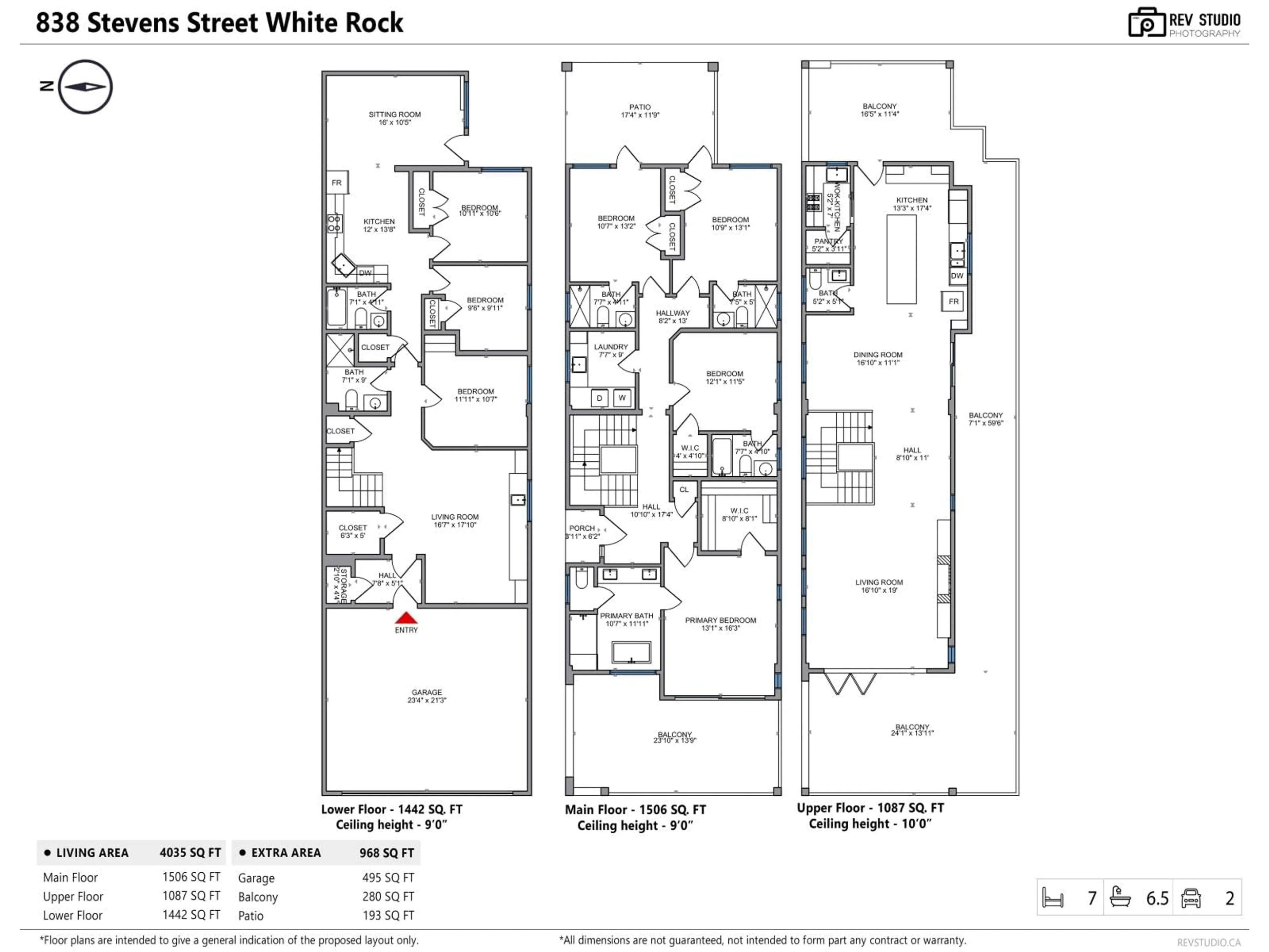 Floor plan for 838 STEVENS STREET, White Rock British Columbia V4B4X2