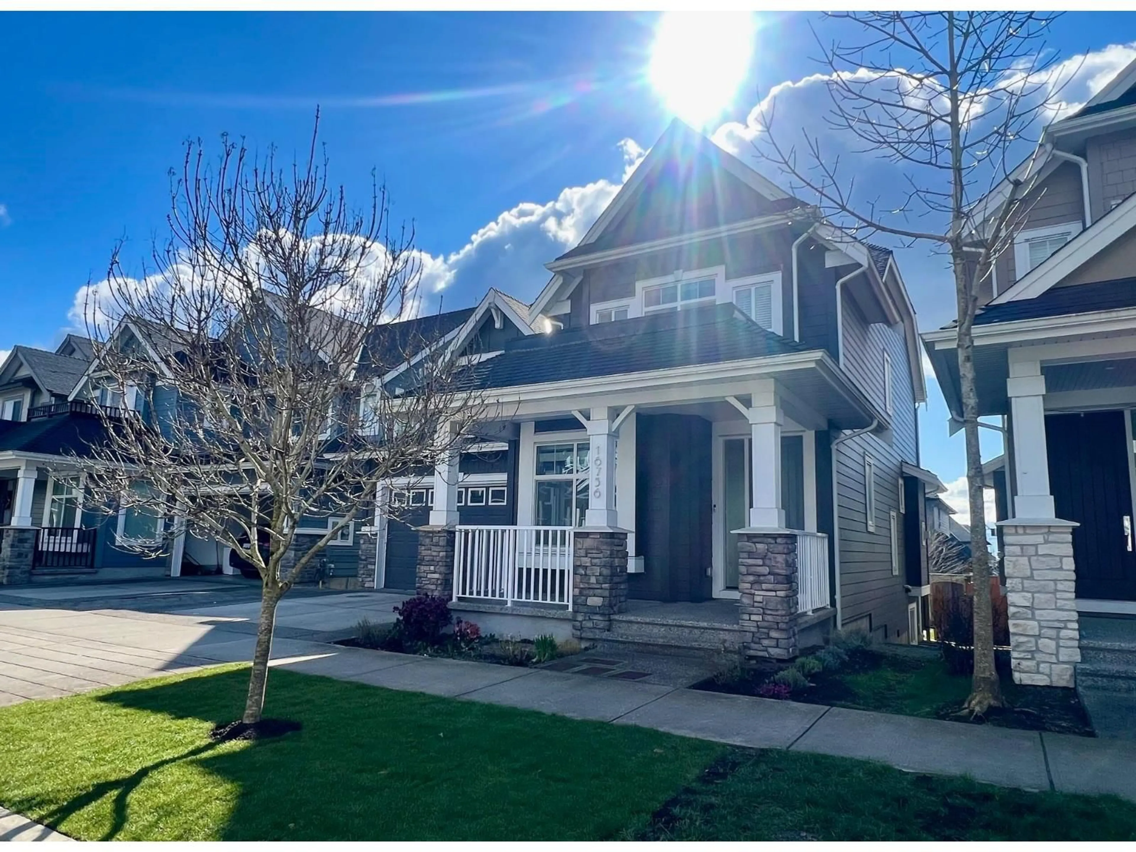 Home with vinyl exterior material, street for 16756 17B AVENUE, Surrey British Columbia V3Z0T3