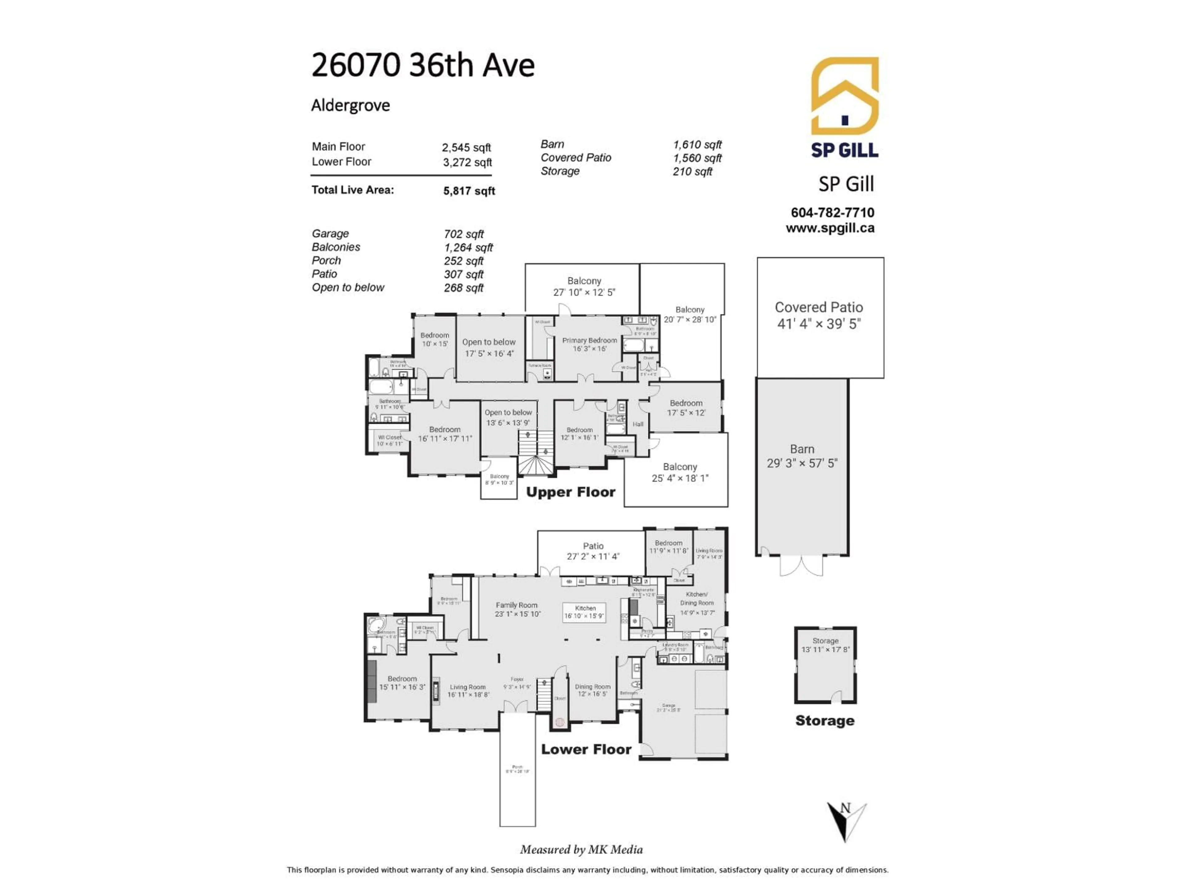 Floor plan for 26070 36 AVENUE, Langley British Columbia V4W2A7