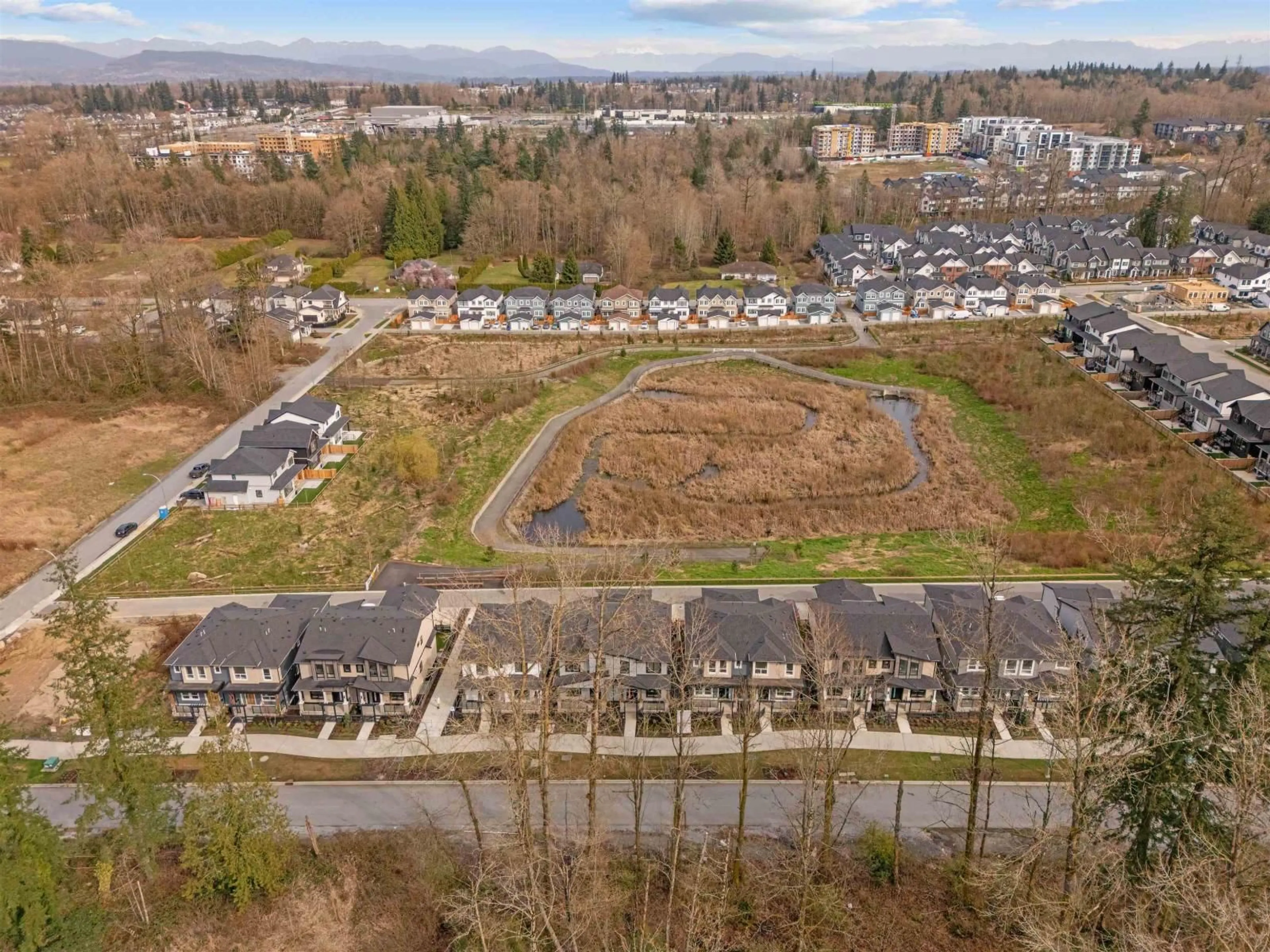 A pic from outside/outdoor area/front of a property/back of a property/a pic from drone, mountain view for 7756 196 STREET, Langley British Columbia V2Y3V4