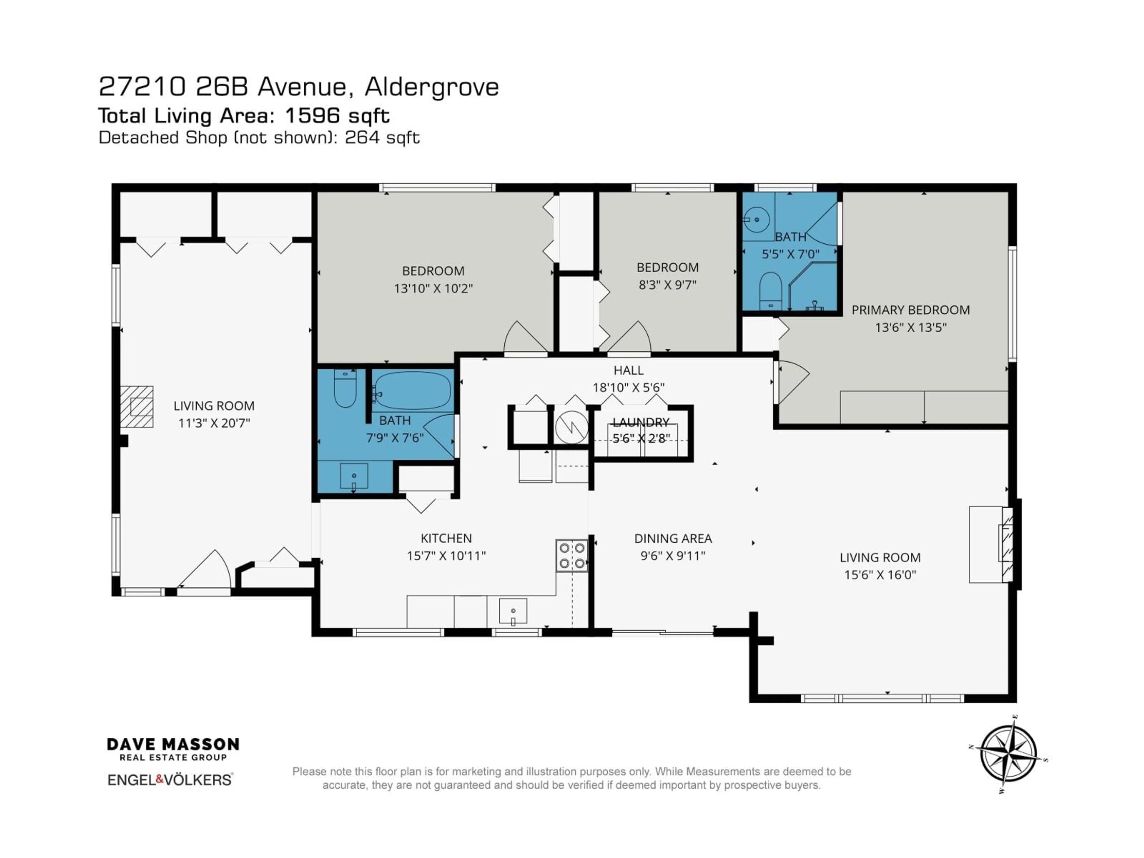 Floor plan for 27210 26B AVENUE, Langley British Columbia V4W3K2