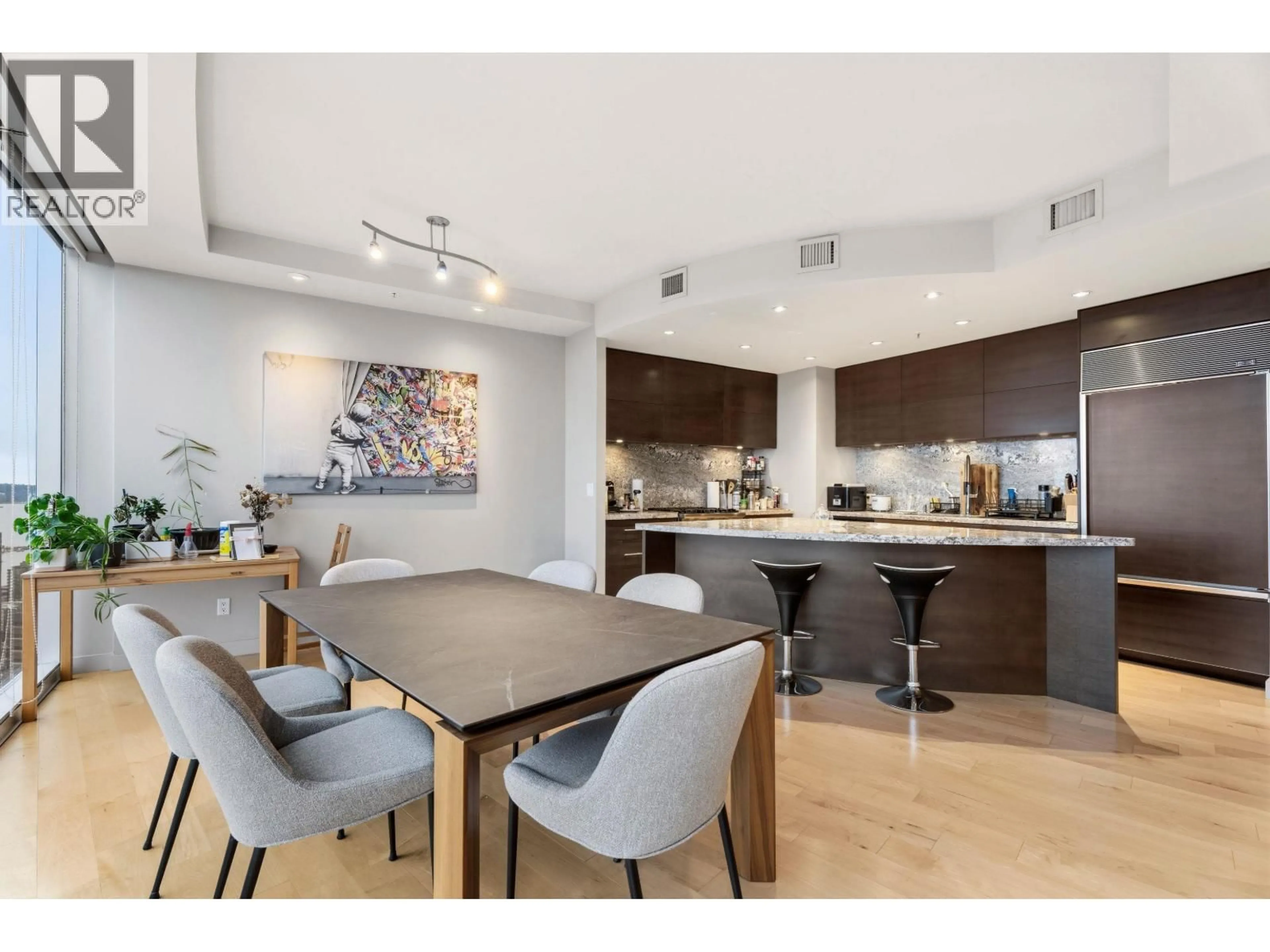 Open concept kitchen, unknown for 3403 - 938 NELSON STREET, Vancouver British Columbia V6Z3A7