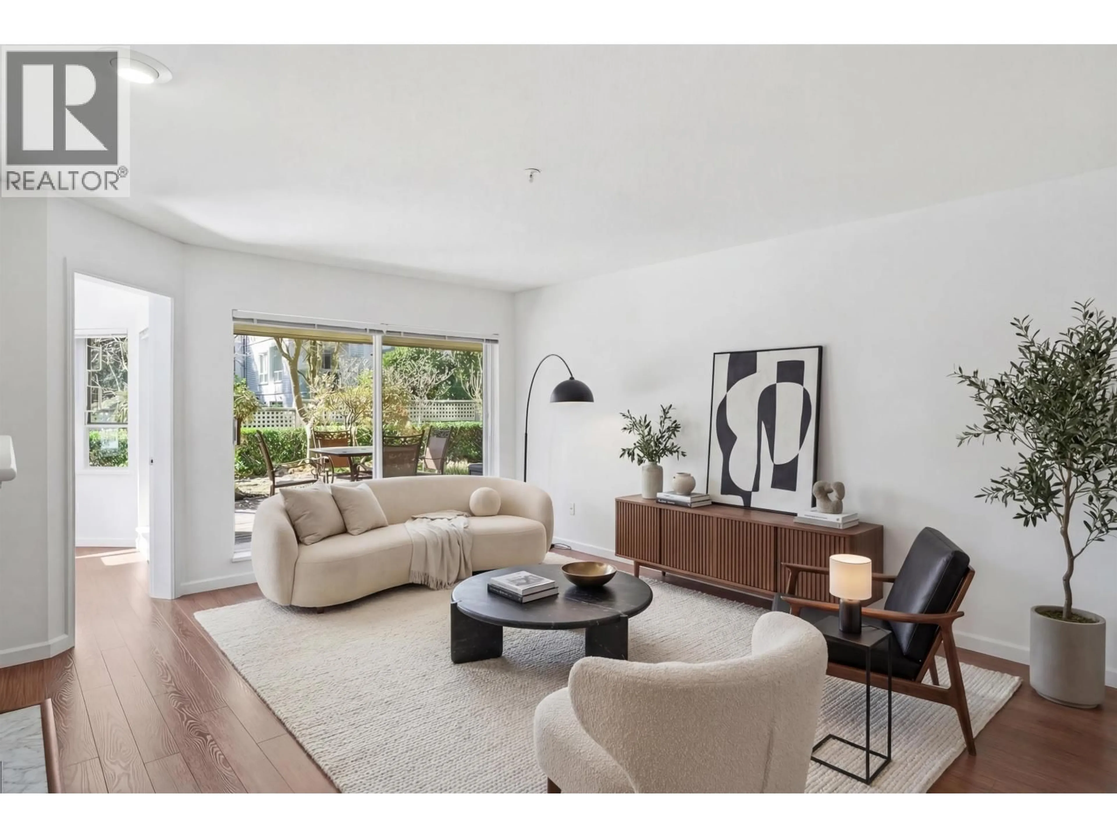 Living room with furniture, unknown for 106 - 3670 BANFF COURT, North Vancouver British Columbia V7H2Y7