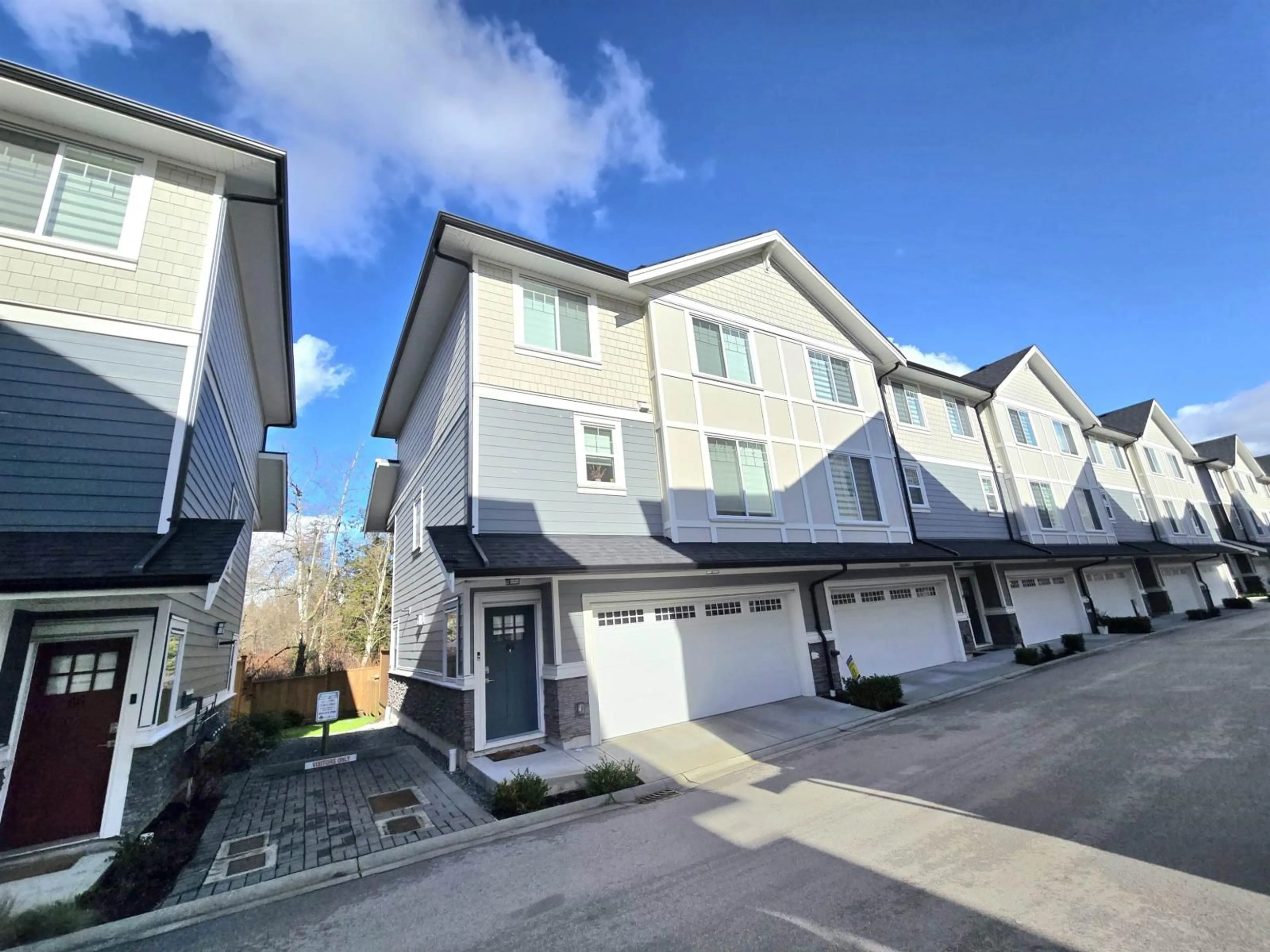 A pic from outside/outdoor area/front of a property/back of a property/a pic from drone, street for 65 - 19501 74 AVENUE, Surrey British Columbia V4N6V7