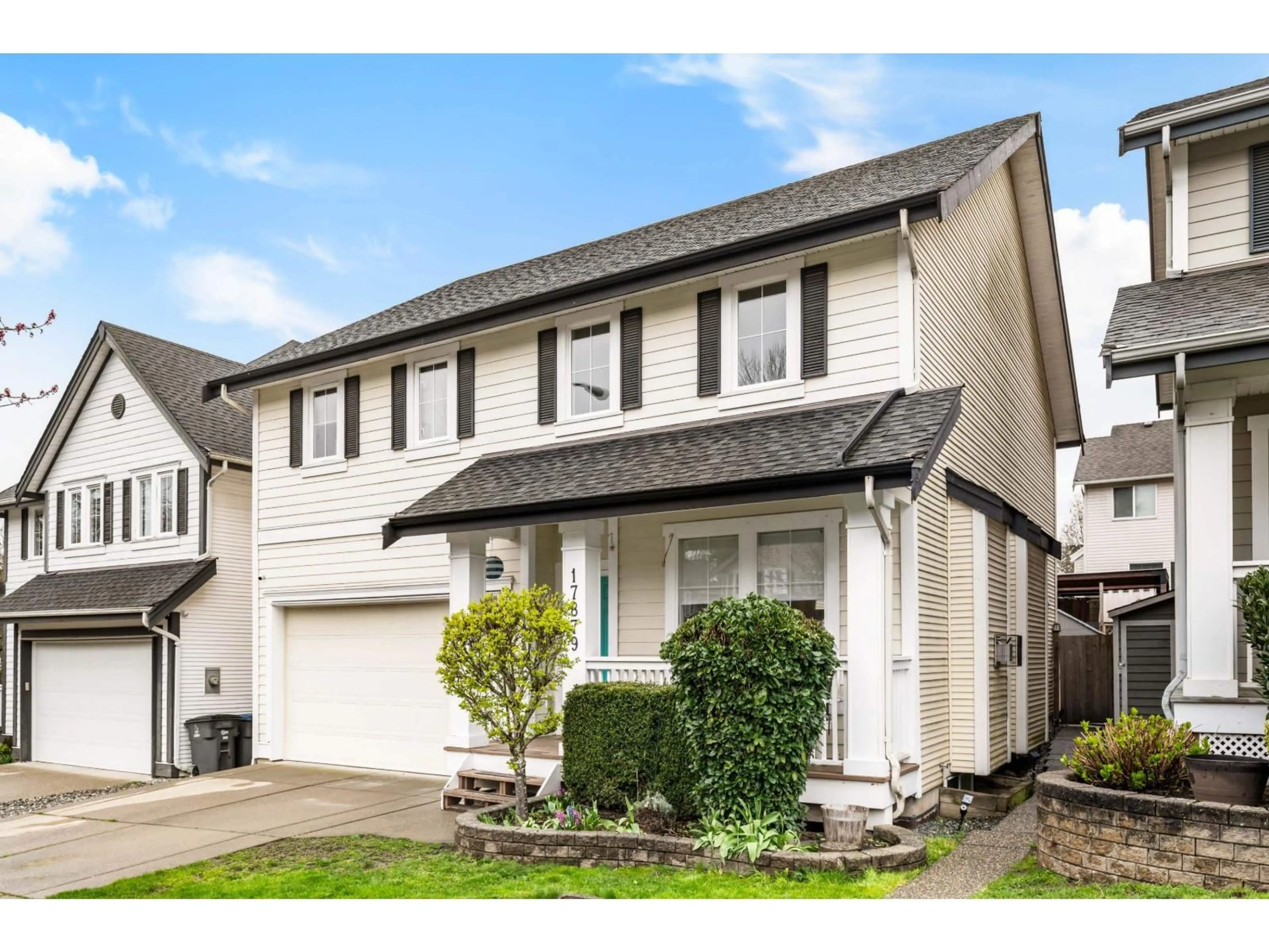 Home with vinyl exterior material, street for 17879 70 AVENUE, Surrey British Columbia V3S7S5