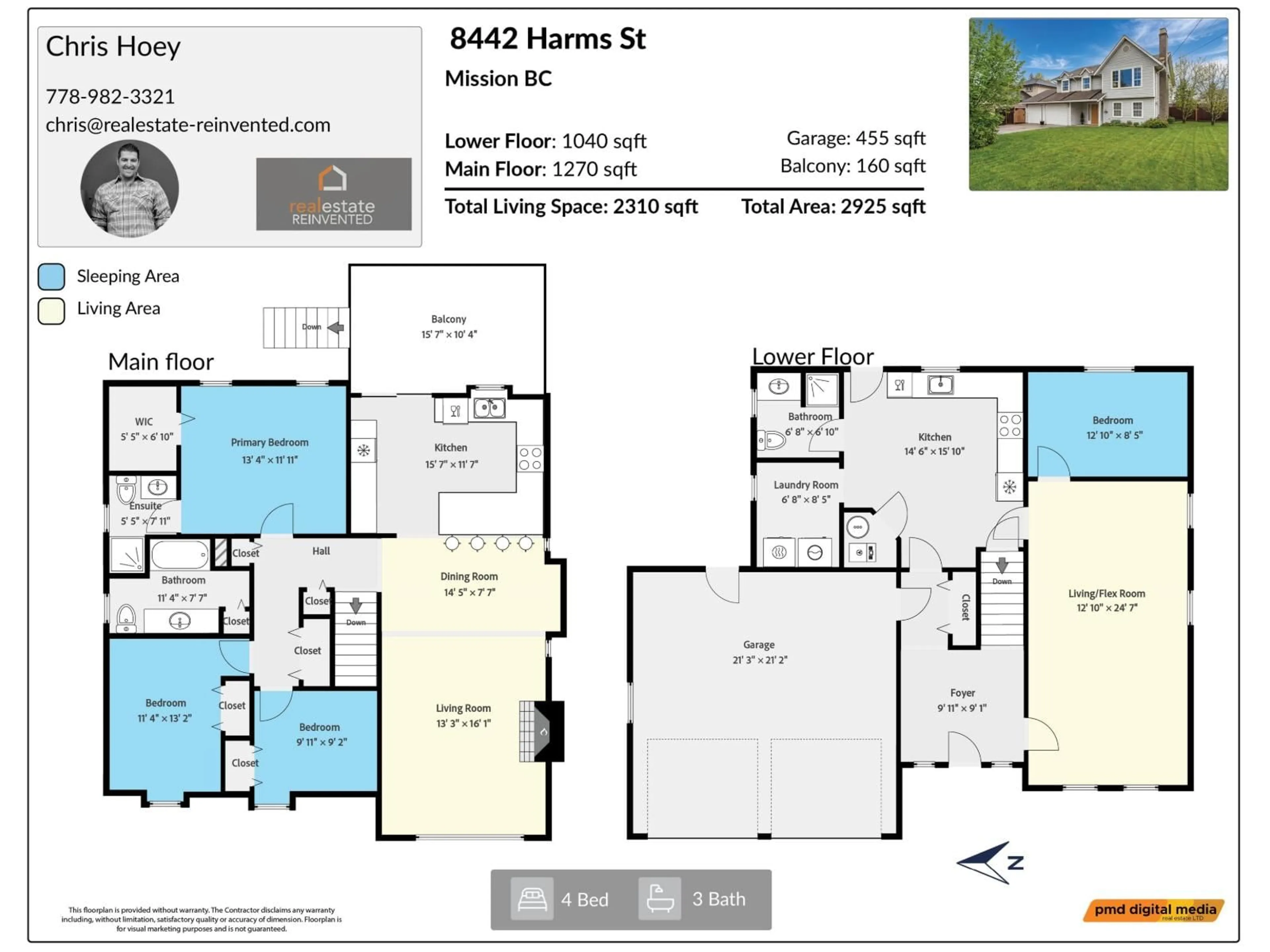 Floor plan for 8442 HARMS STREET, Mission British Columbia V2V6G2