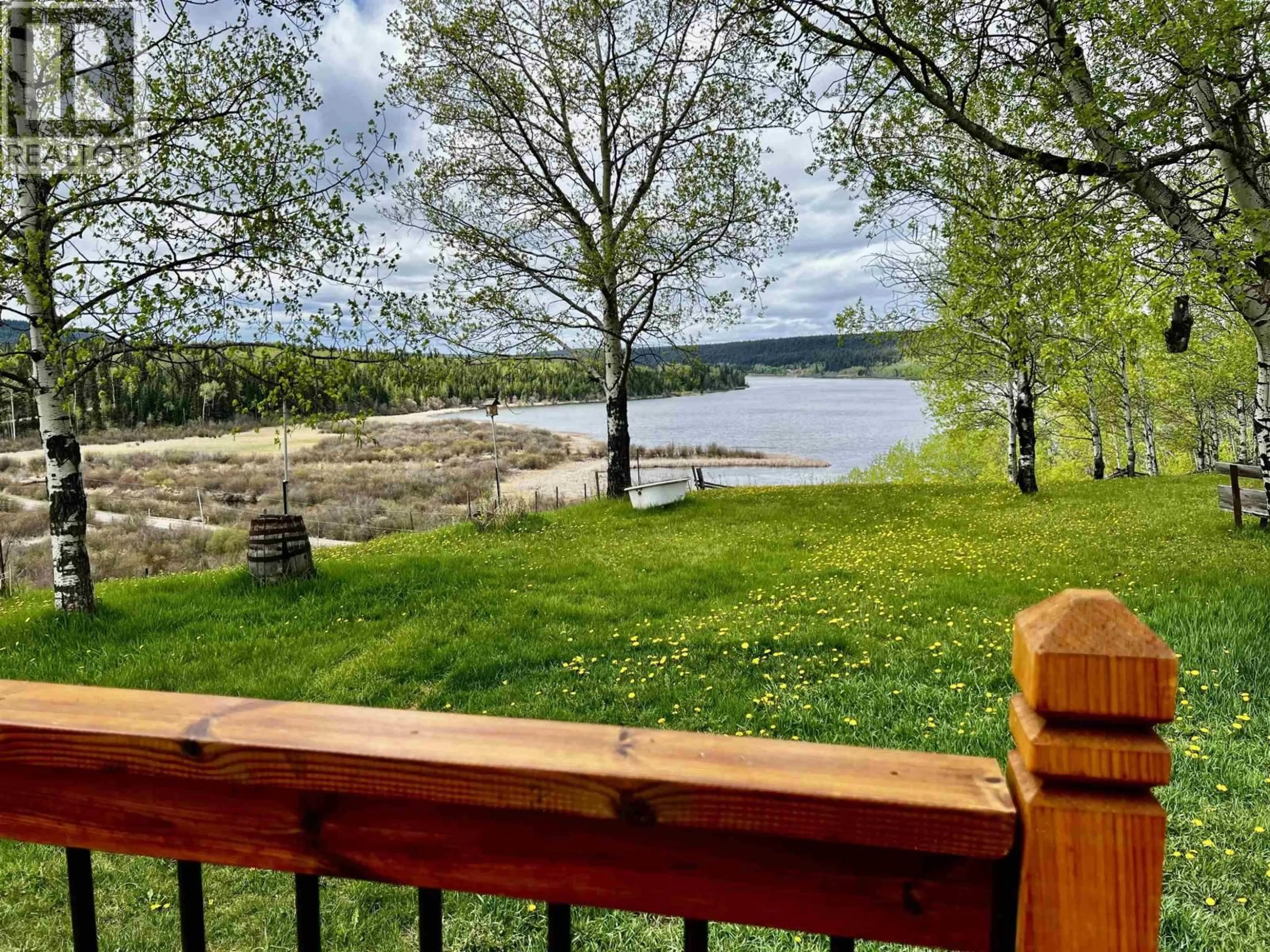 Patio, water/lake/river/ocean view for 6405 DOMAN ROAD, Horse Lake British Columbia V0K1X3