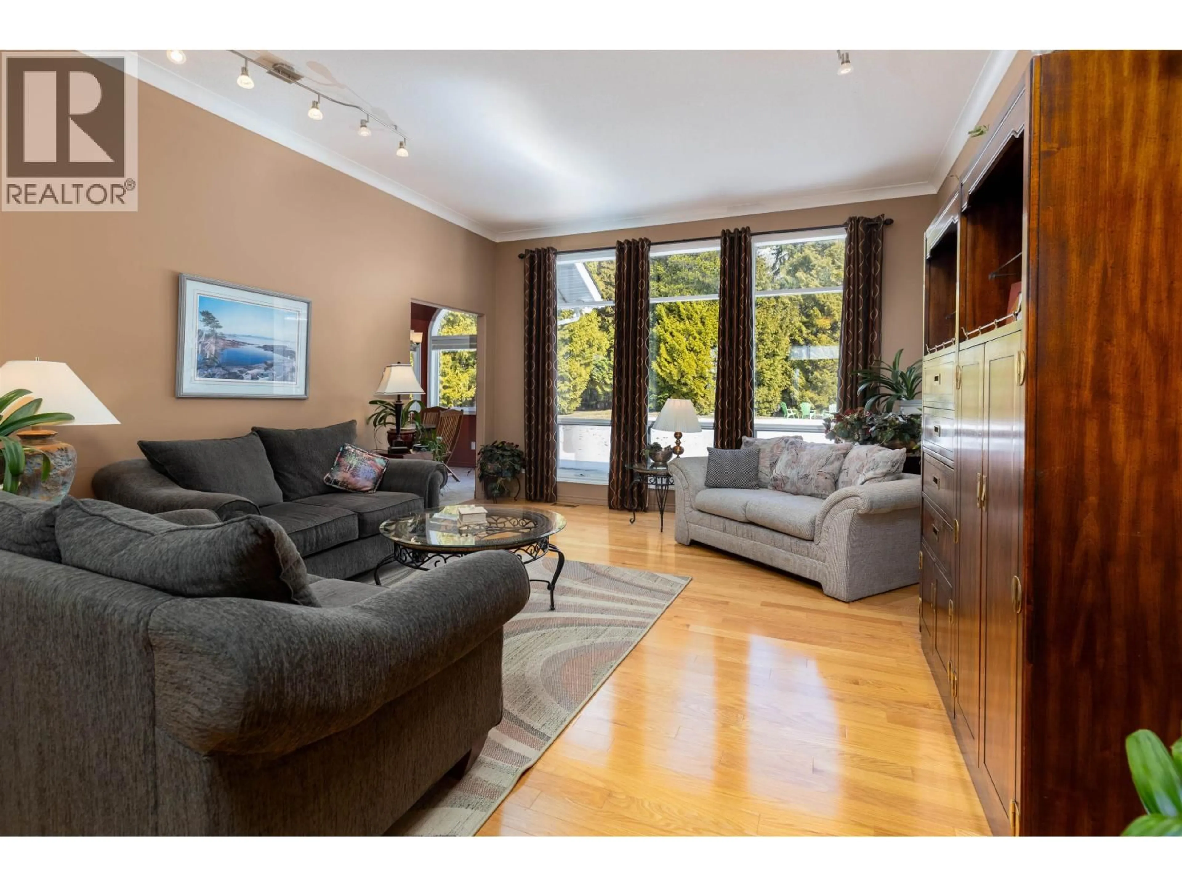 Living room with furniture, wood/laminate floor for 3908 HATTON STREET, Terrace British Columbia V8G5P6