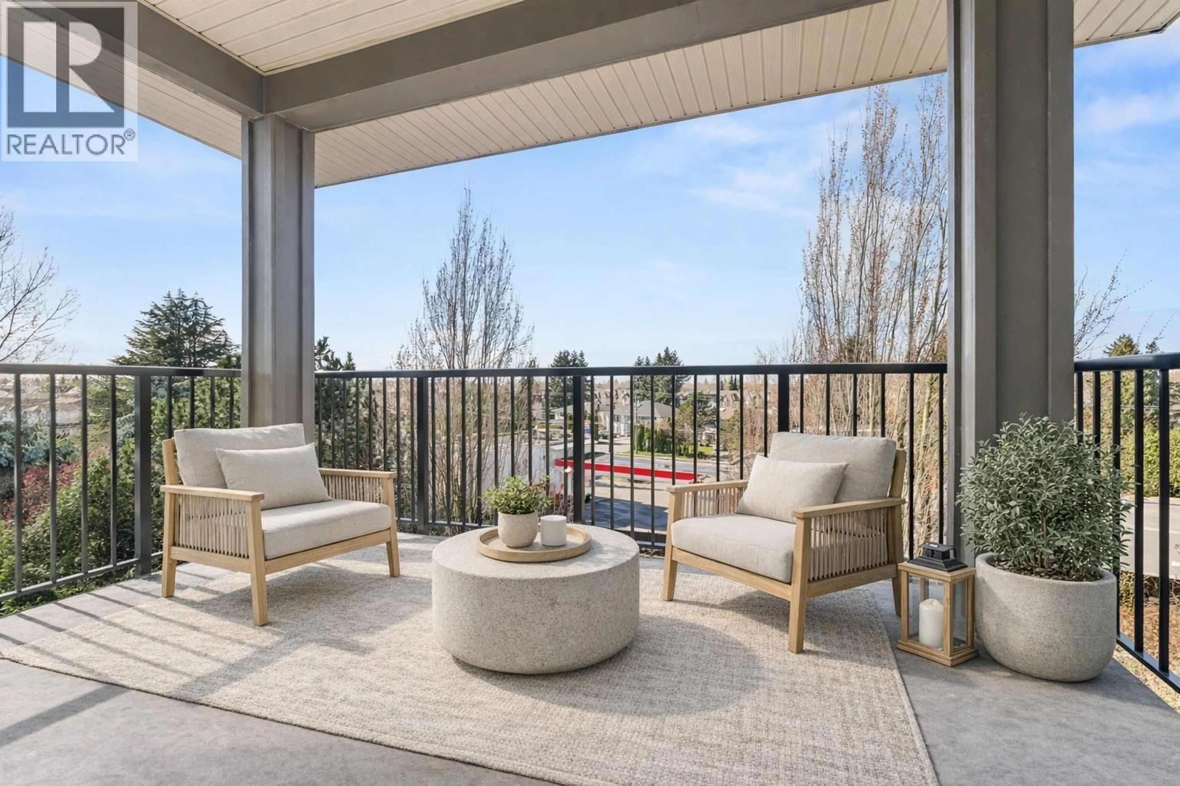 Patio, mountain view for 411 - 23200 GILLEY ROAD, Richmond British Columbia V6V2L6