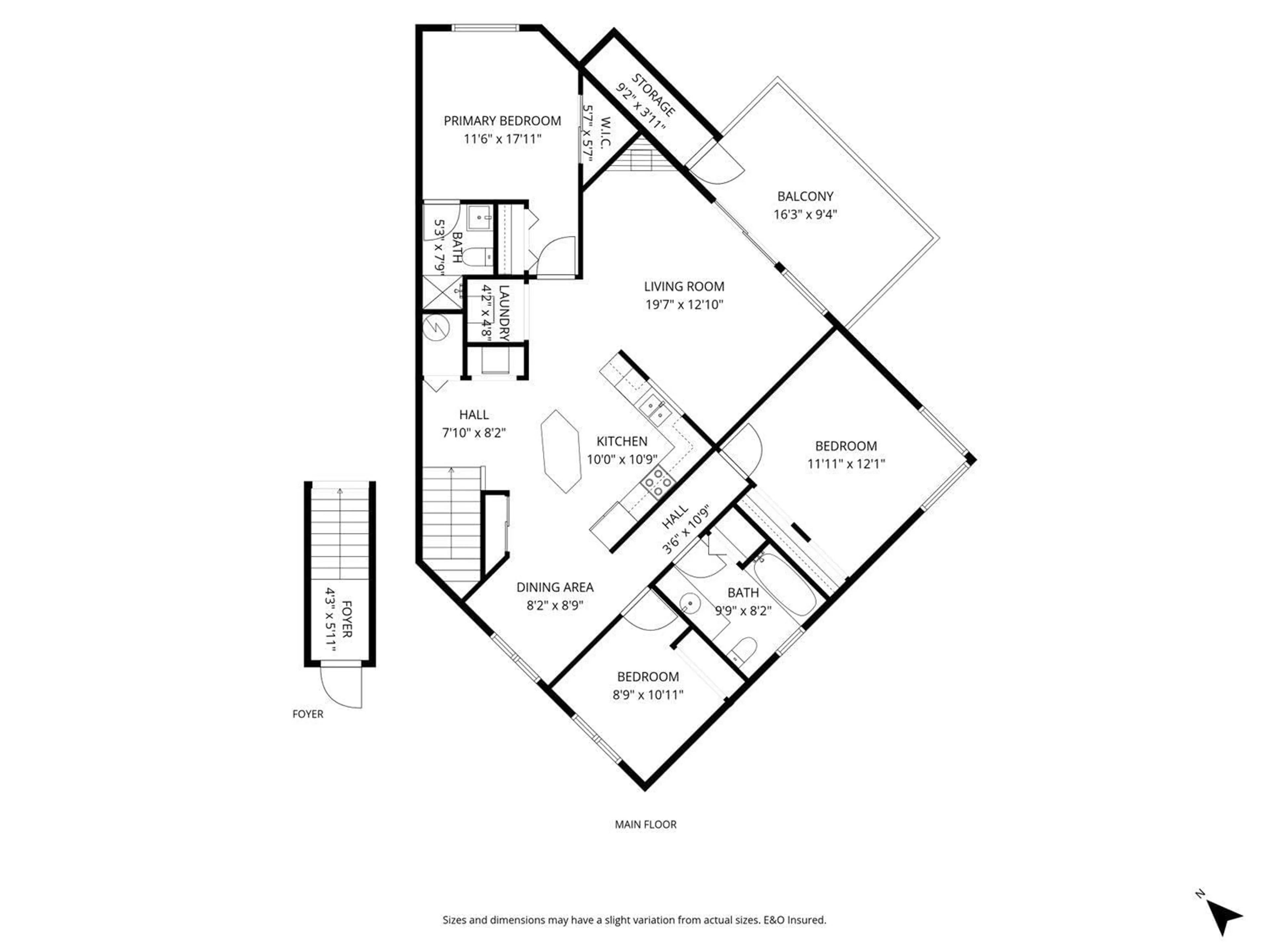 Floor plan for 10 - 6480 VEDDER ROAD, Chilliwack British Columbia V2R3Z1