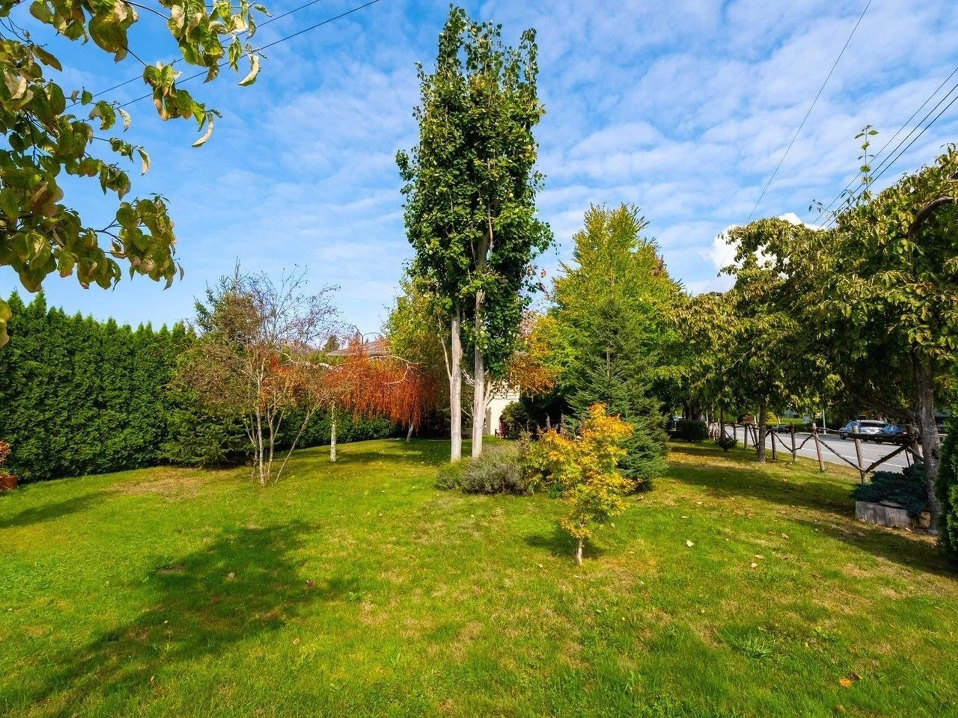 A pic from outside/outdoor area/front of a property/back of a property/a pic from drone, forest/trees view for 7385 115 STREET, Delta British Columbia V4C5M6