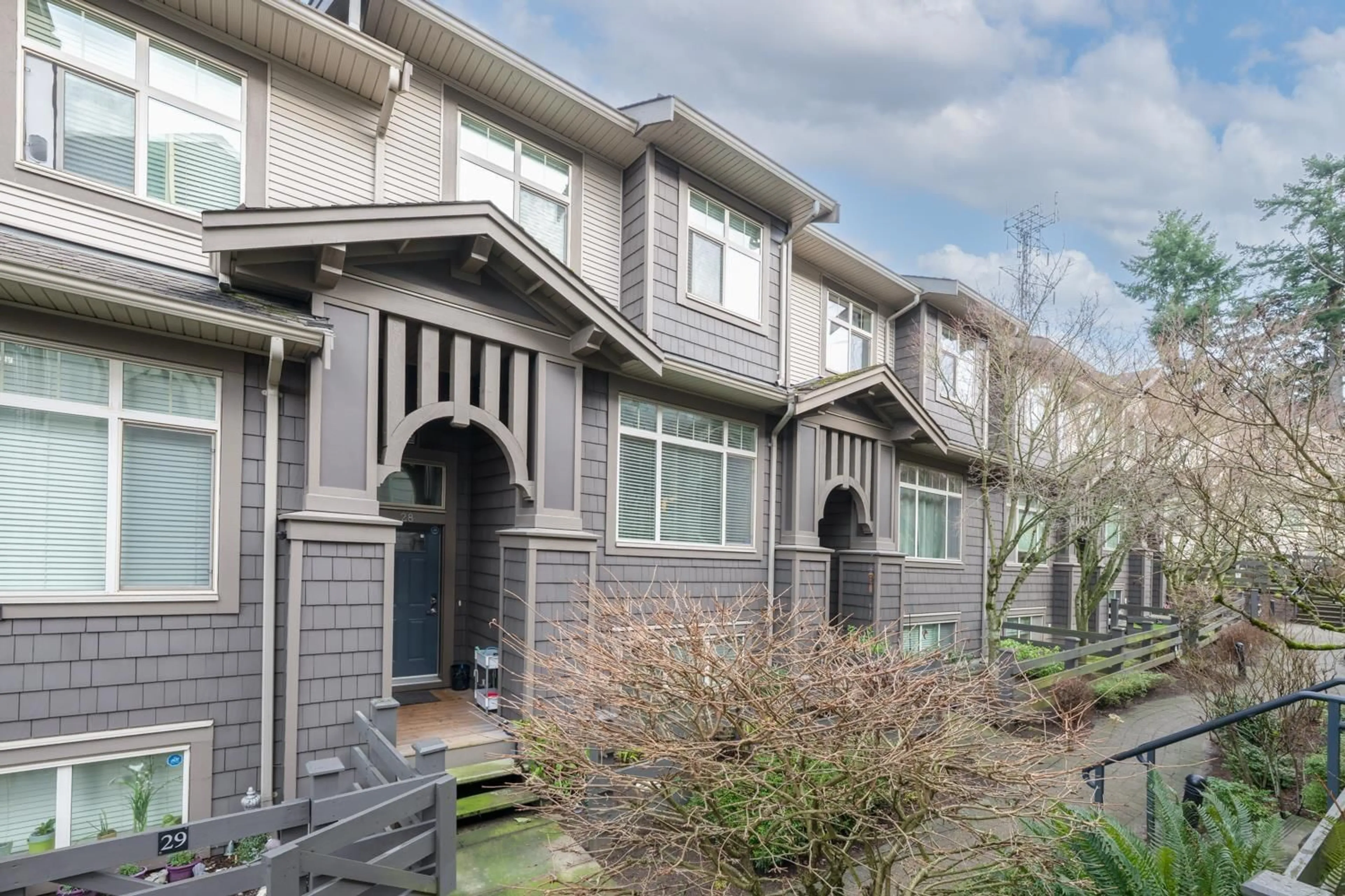 Home with vinyl exterior material, street for 28 - 10605 DELSOM CRESCENT, Delta British Columbia V4C0A4